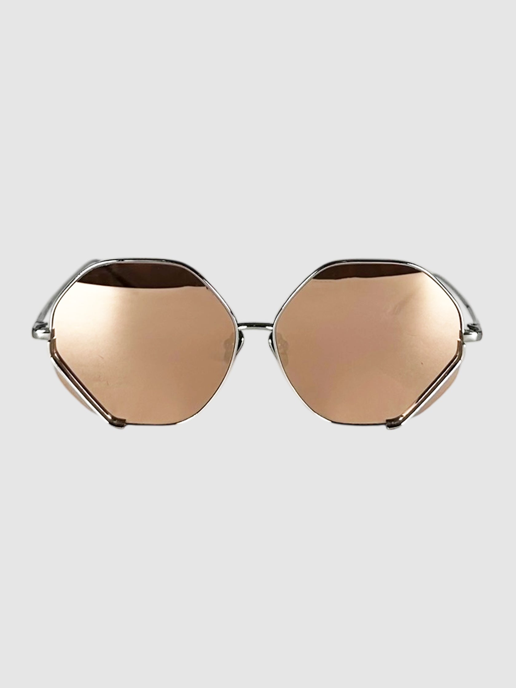 Oversized Hexagon Sunglasses