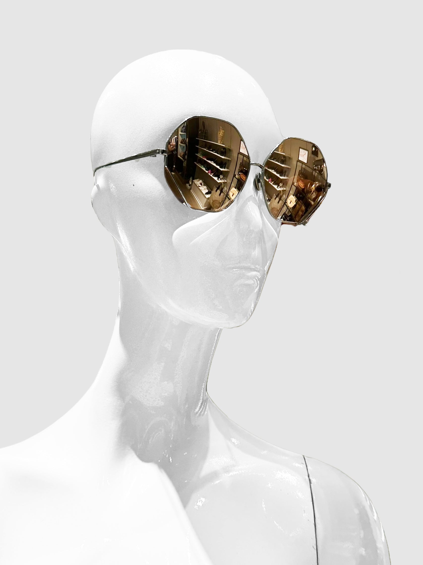 Oversized Hexagon Sunglasses