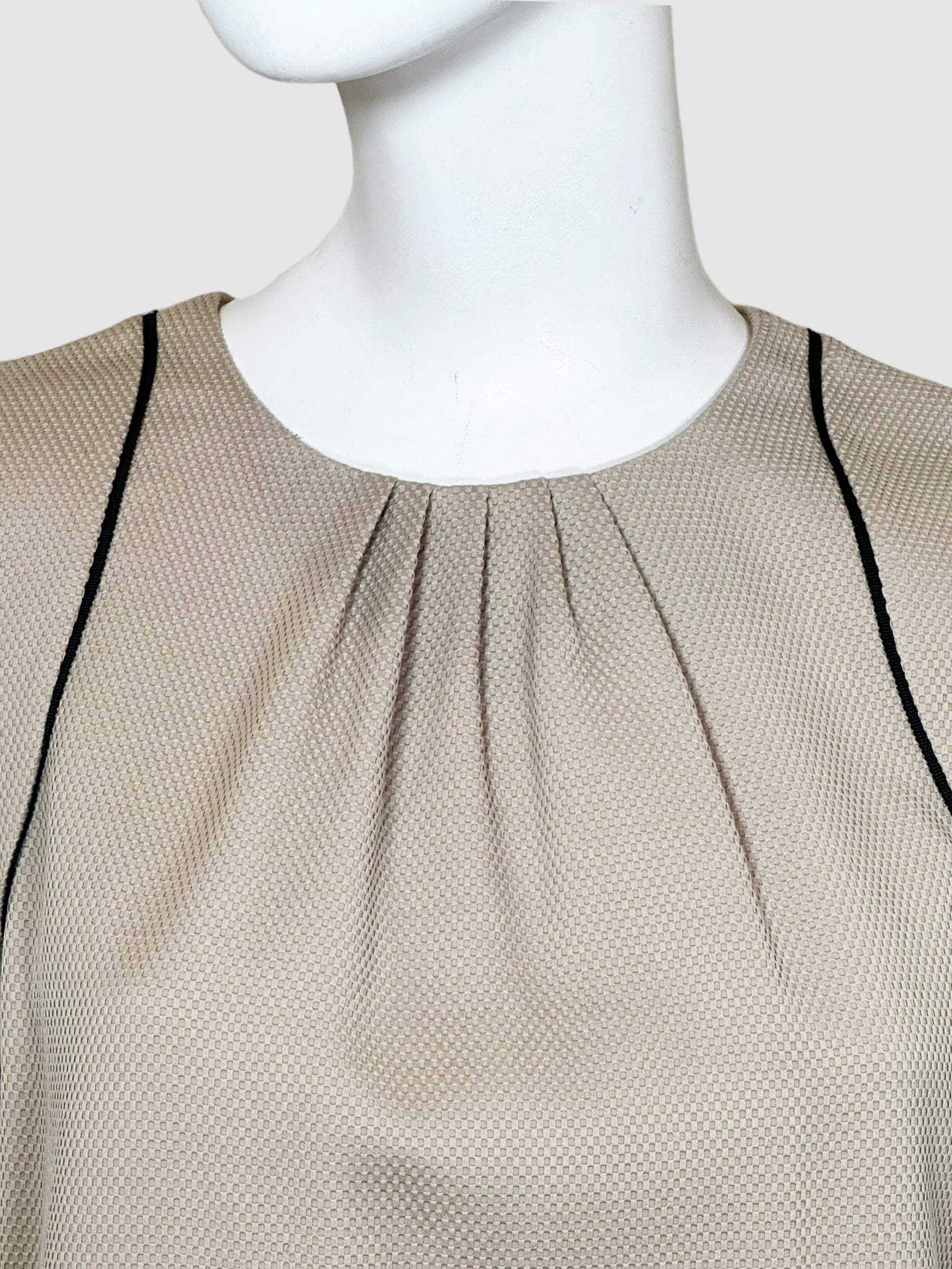 Lida Baday Textured Sleeveless Dress - Size 6