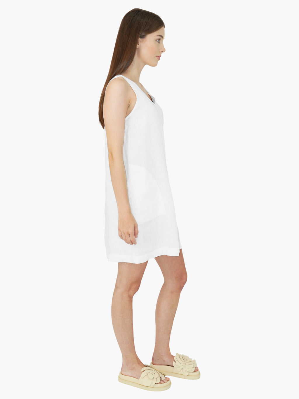 Linen Mini Dress
