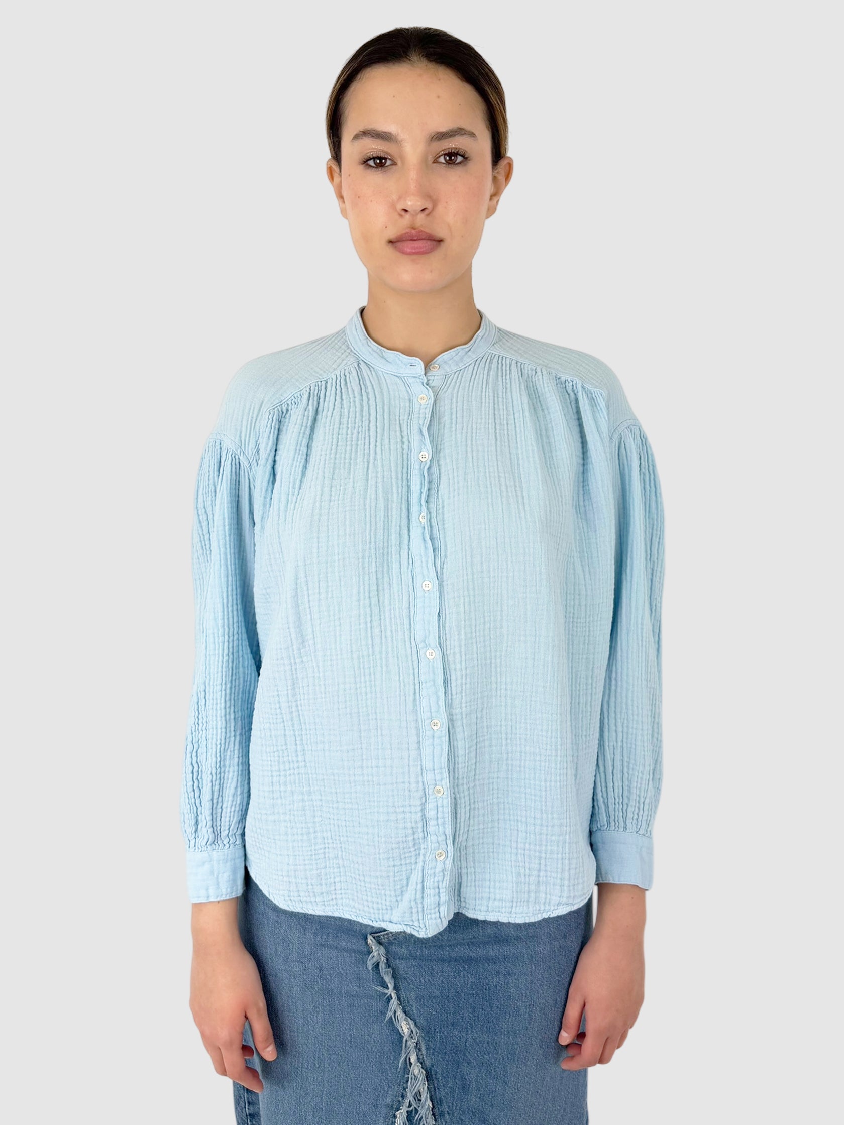 Atlee Gauze Top