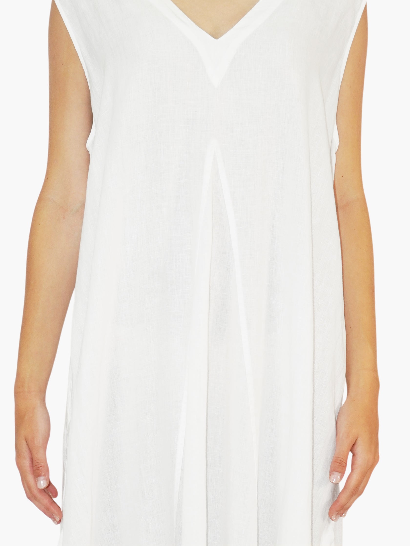 Linen Midi Dress