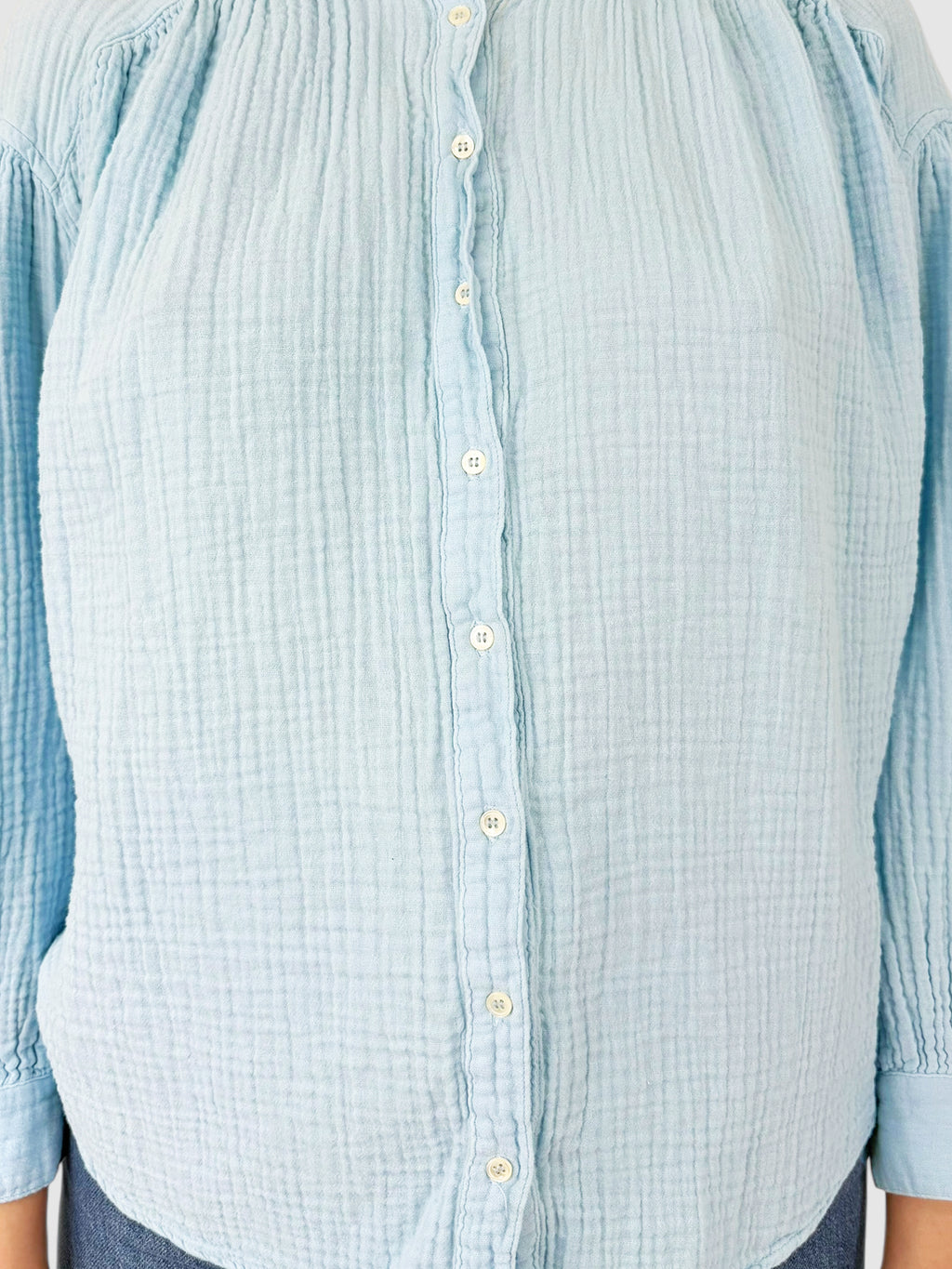 Atlee Gauze Top