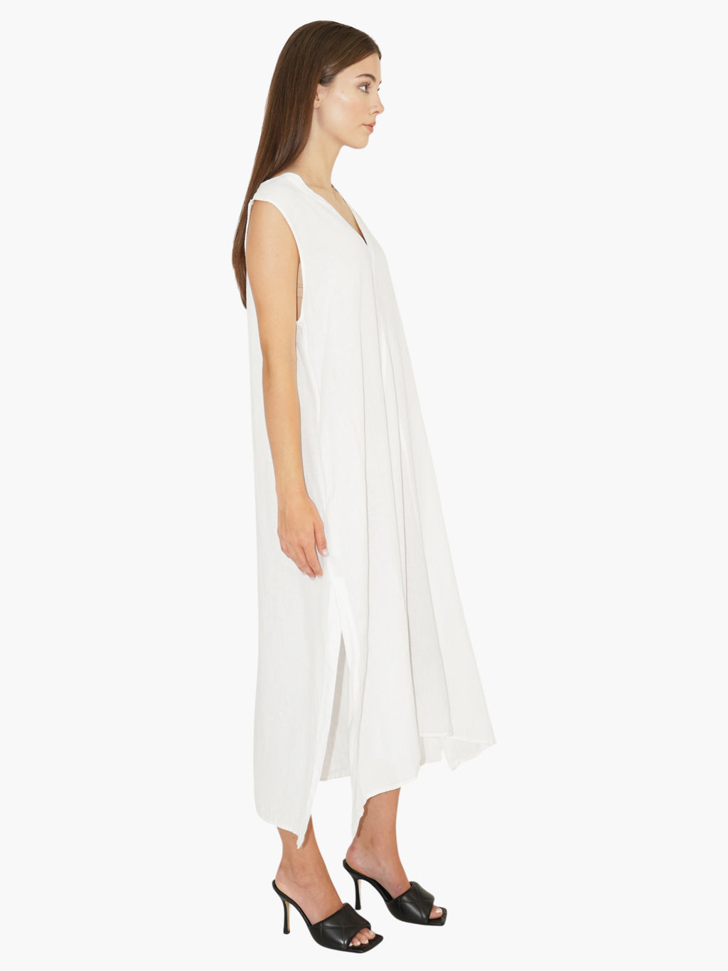 Linen Midi Dress