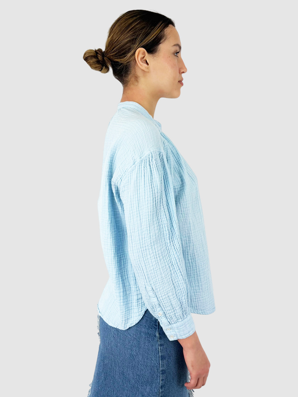 Atlee Gauze Top