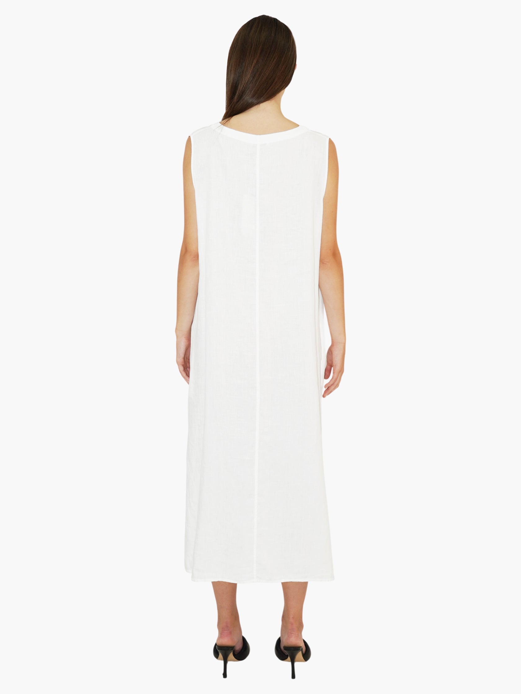 Linen Midi Dress