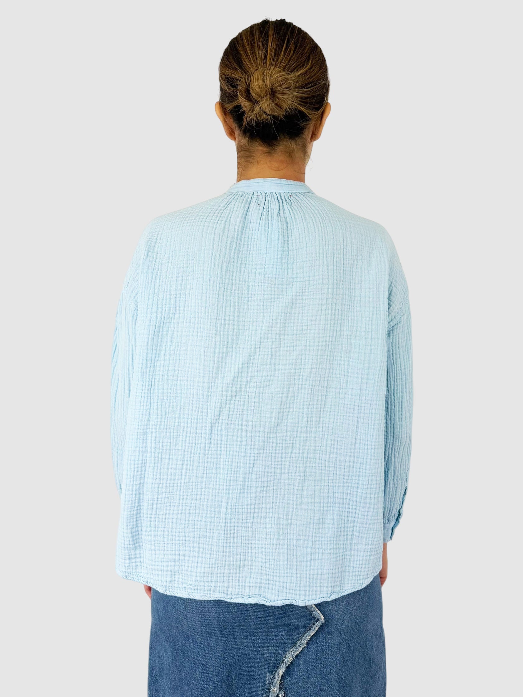 Atlee Gauze Top