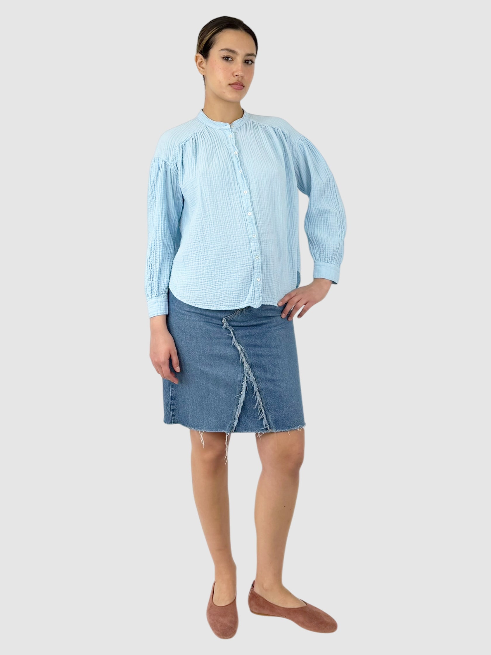 Atlee Gauze Top
