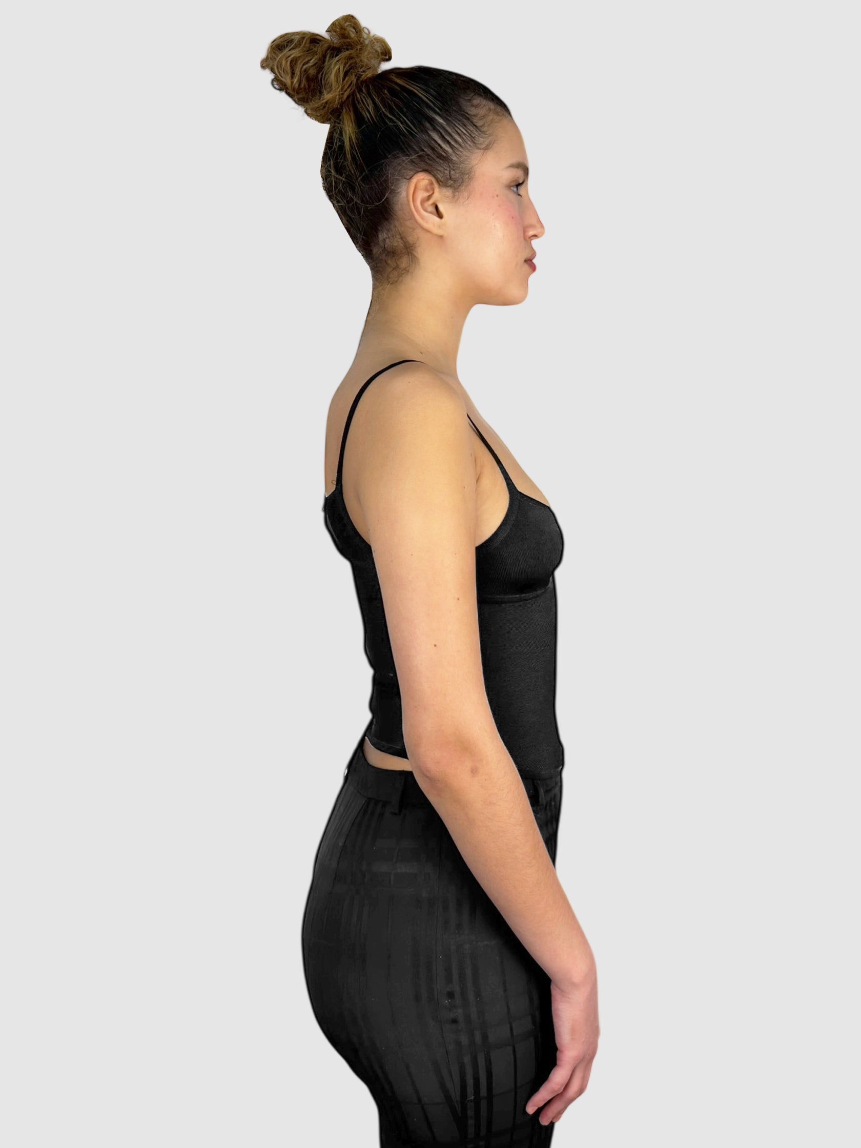 Sleeveless Bustier Top