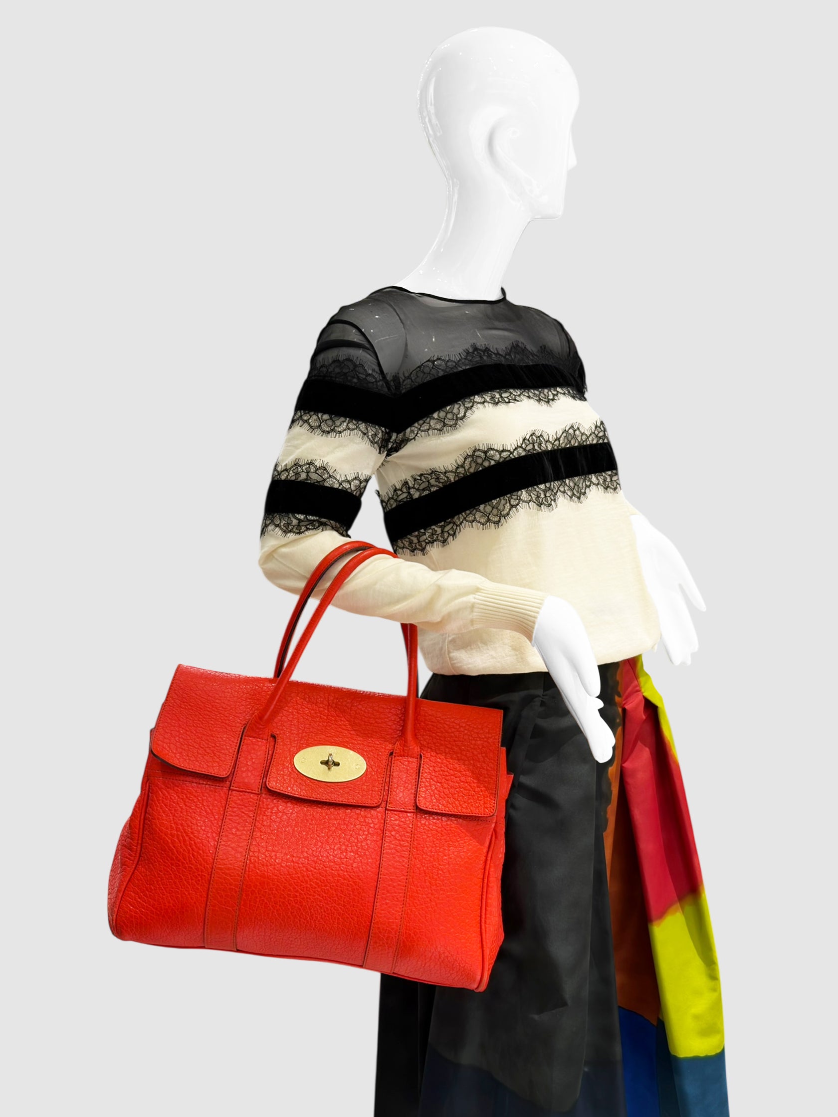 Leather Bayswater Bag