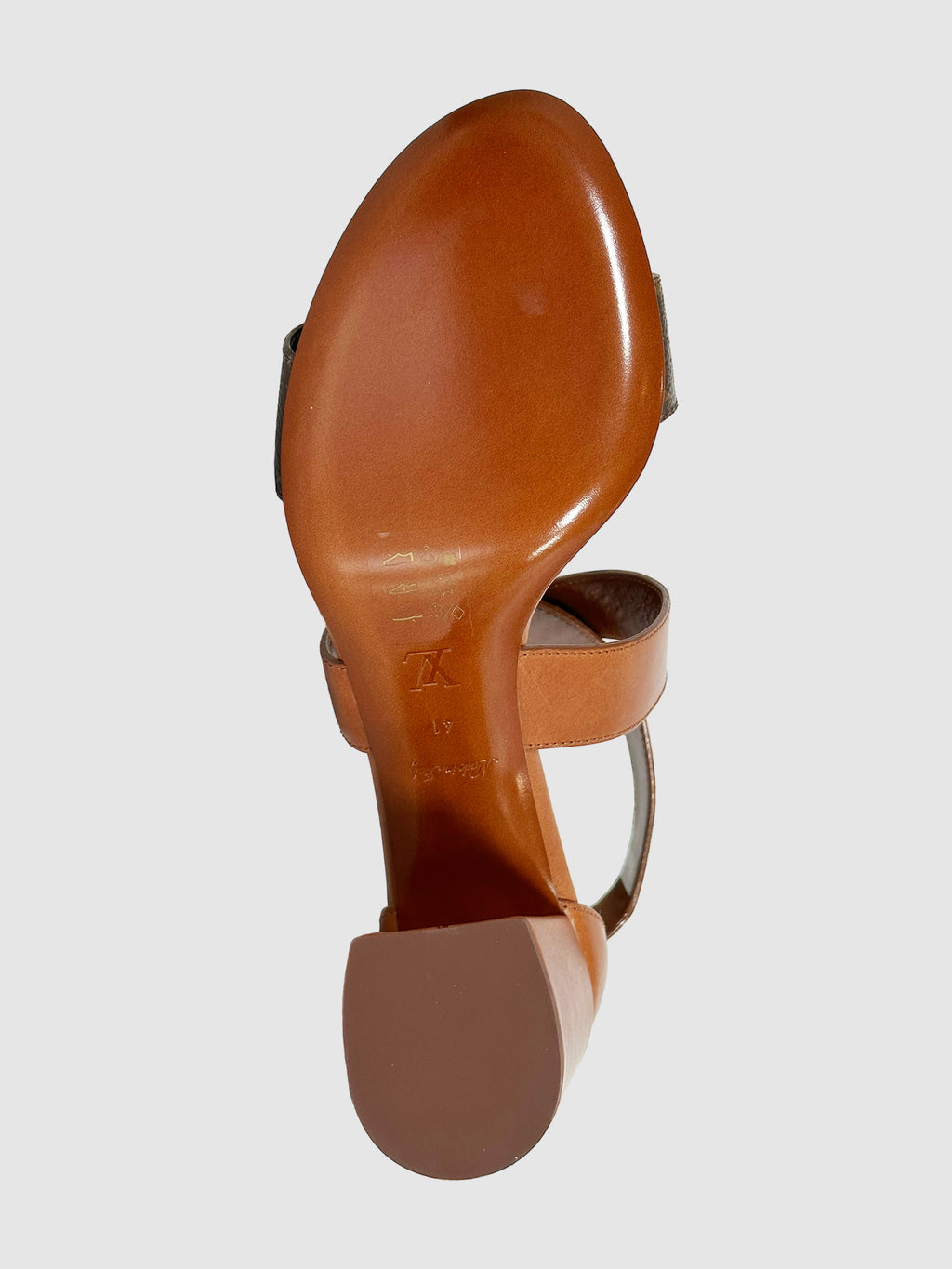 Monogram Strappy Sandals - Size 41