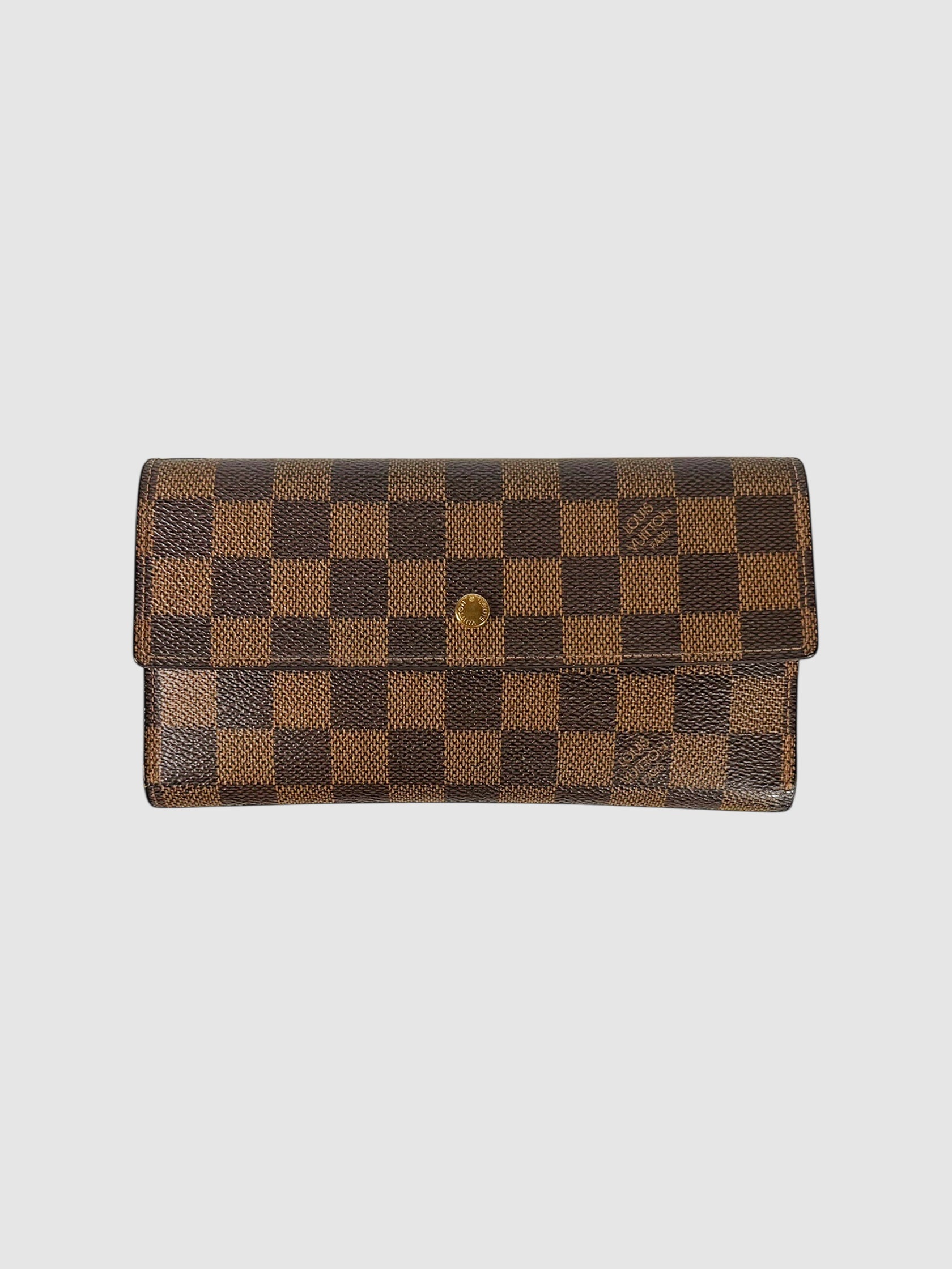 Damier Ebene Sarah Wallet
