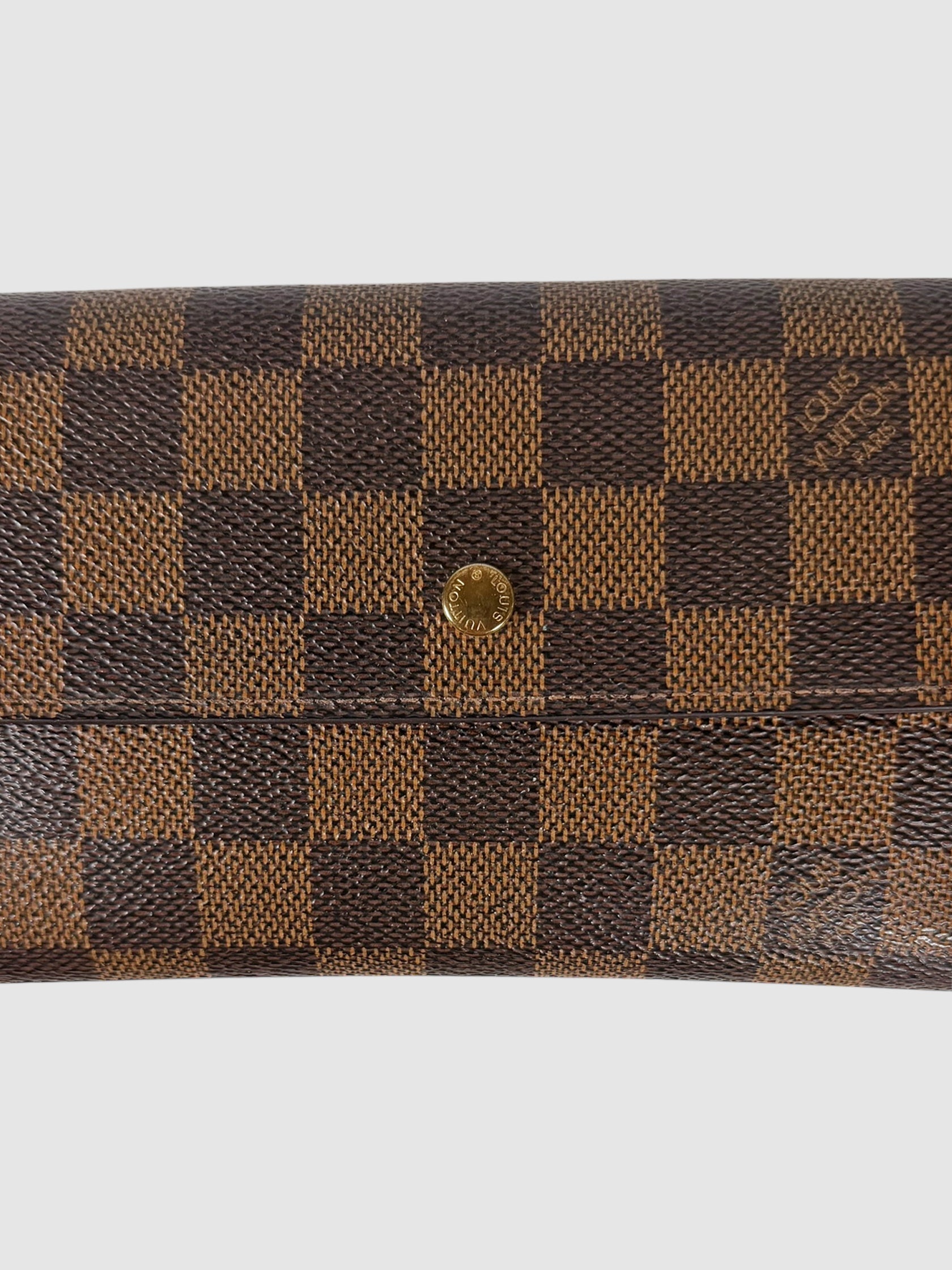 Damier Ebene Sarah Wallet