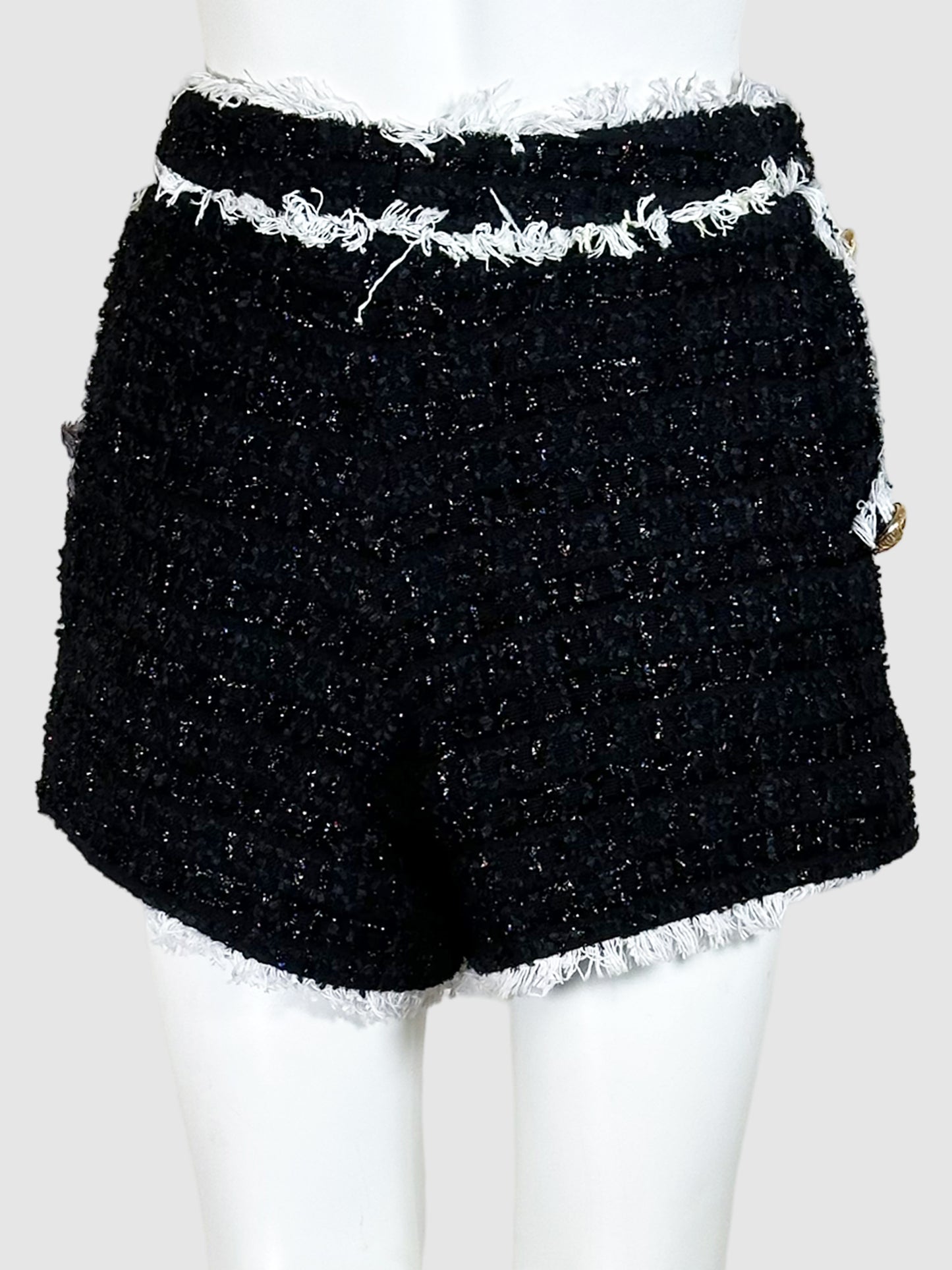 Balmain Tweed Shorts - Size 38