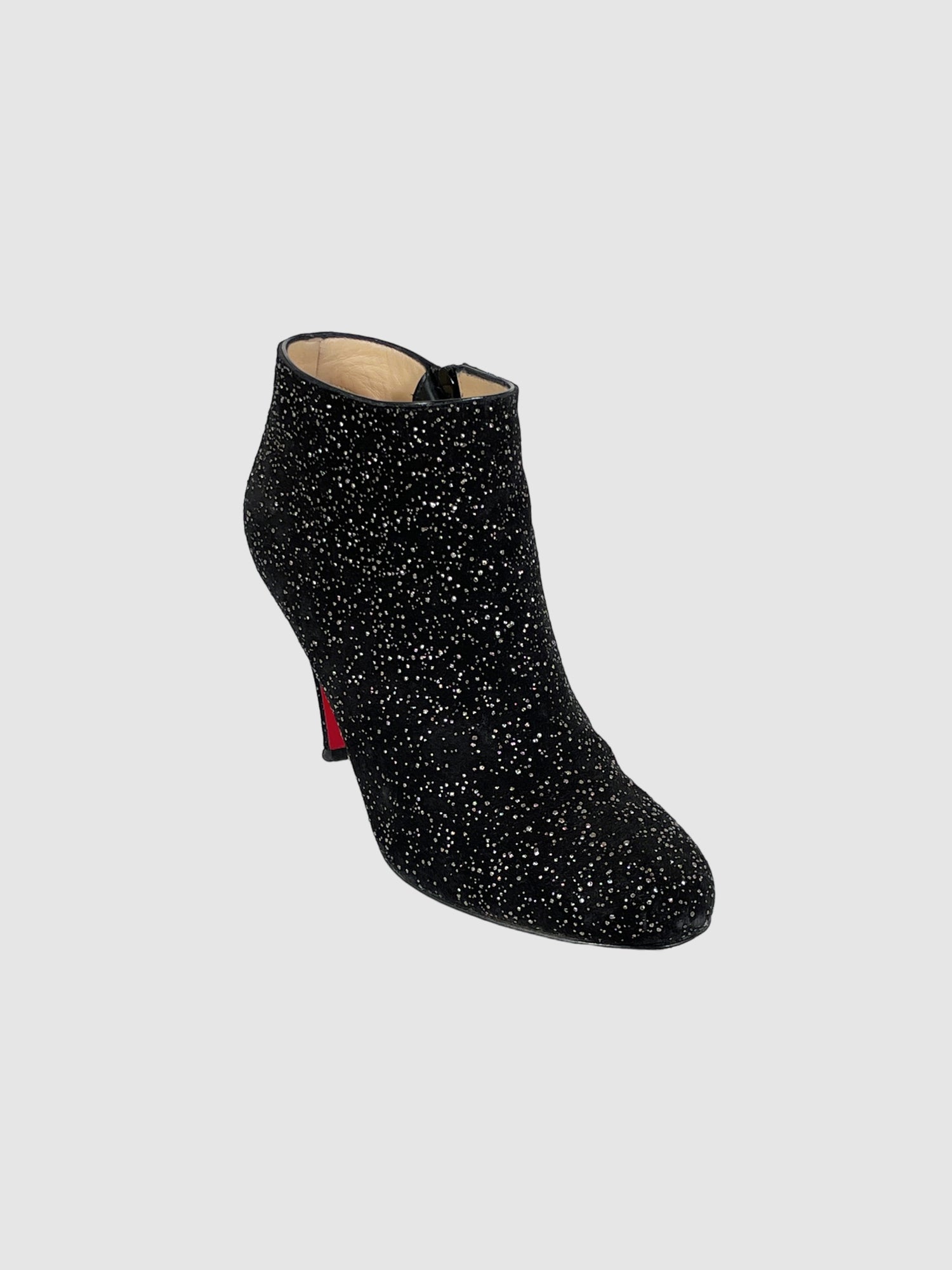 Louboutin clearance sparkly boots