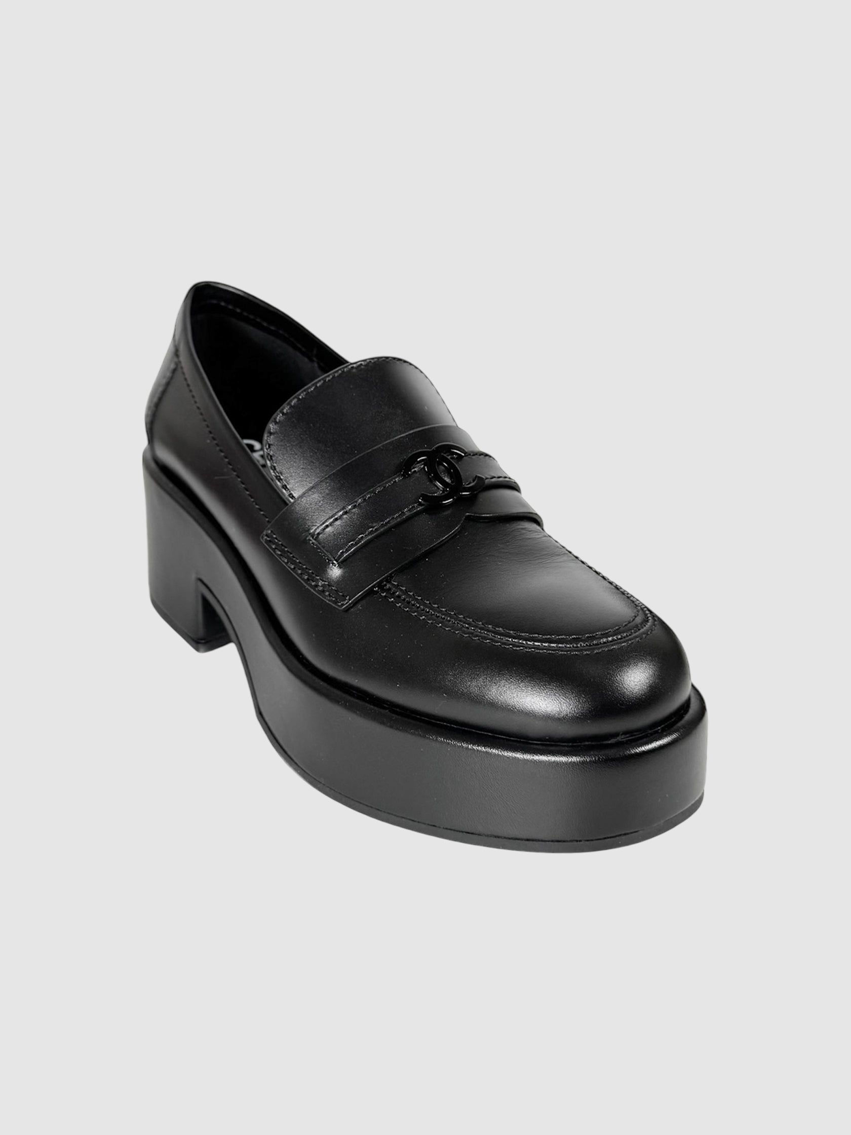 CC Leather Loafers