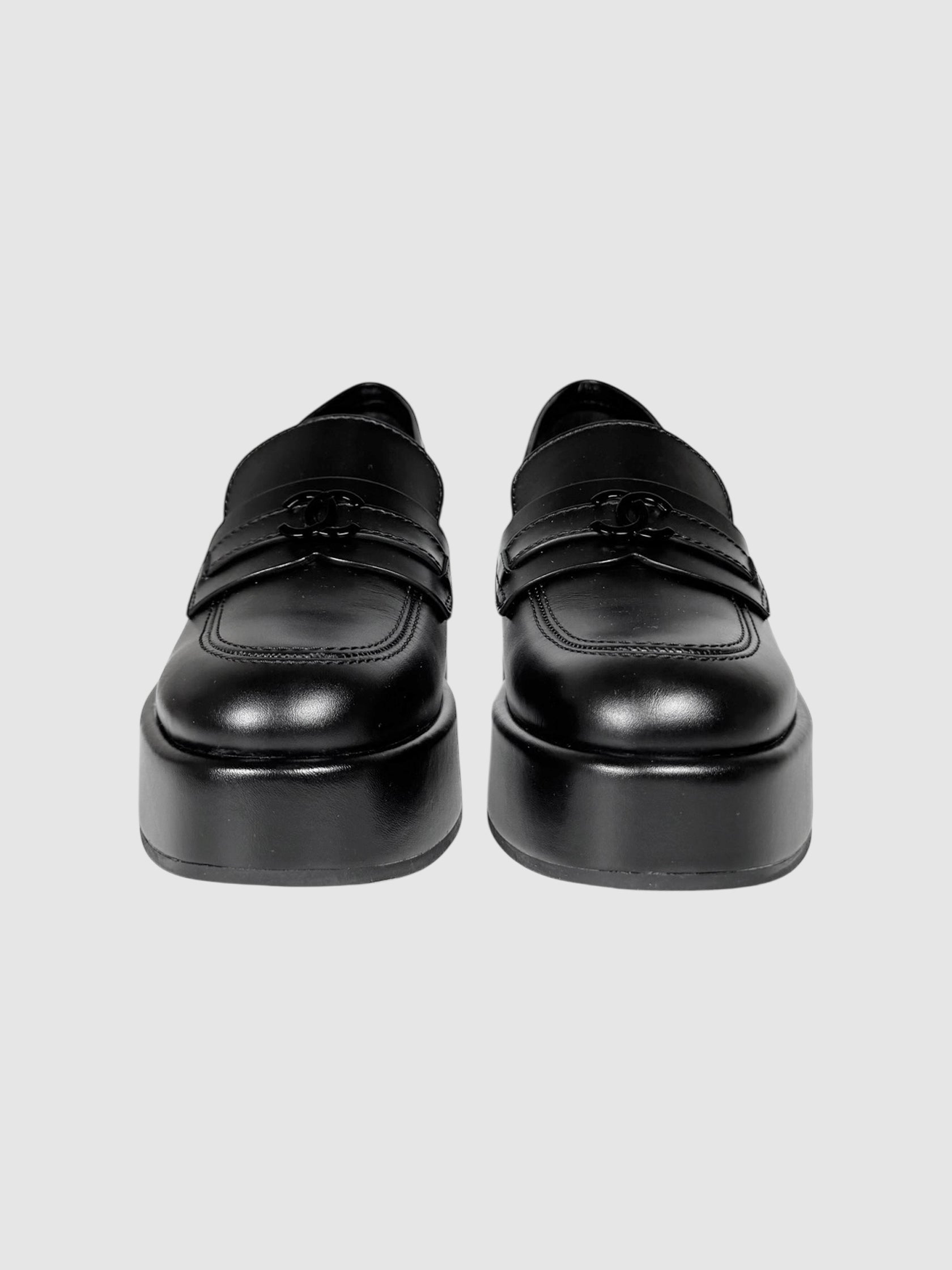 CC Leather Loafers