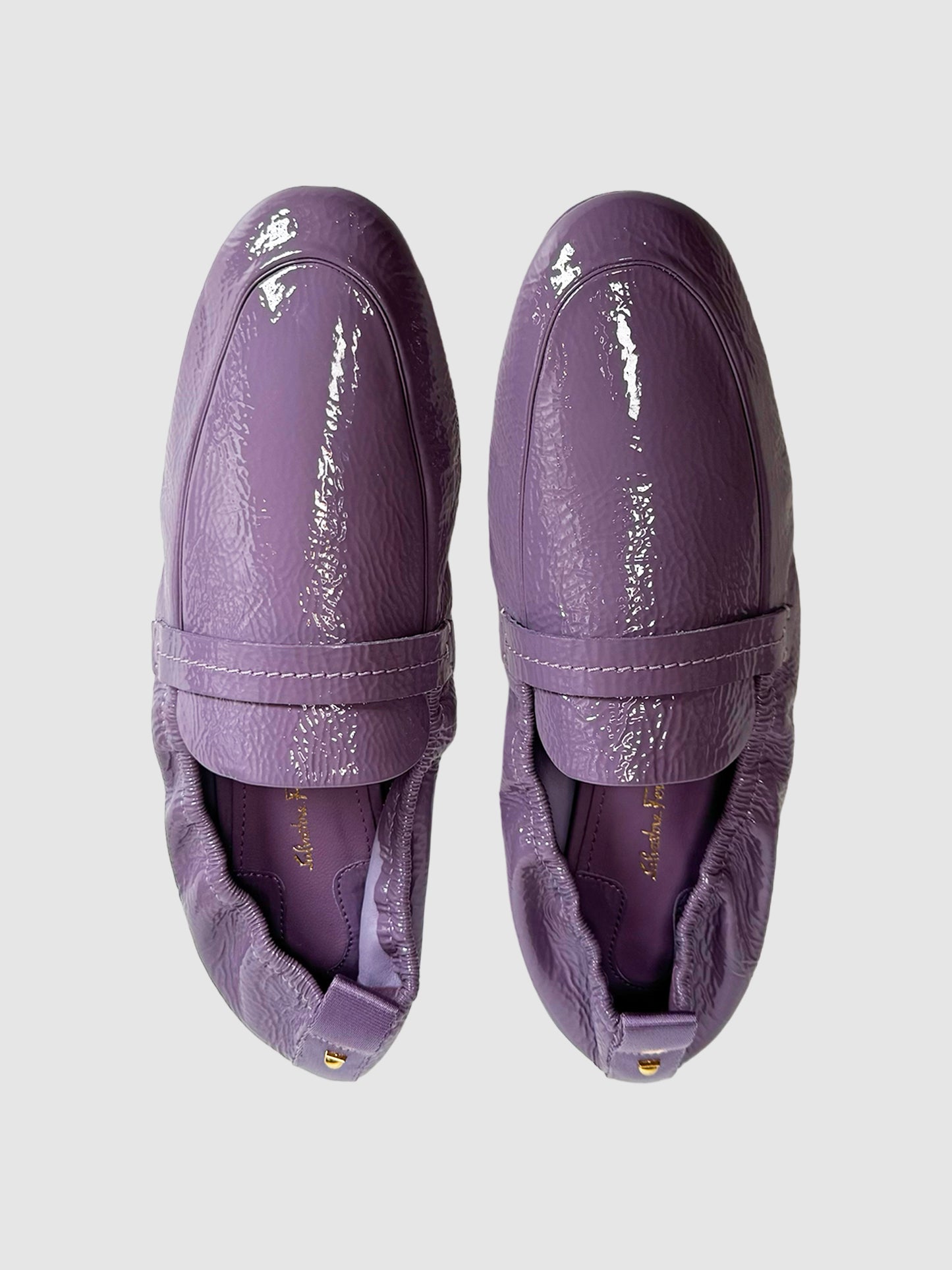 Lipari Patent Leather Loafers - Size 9