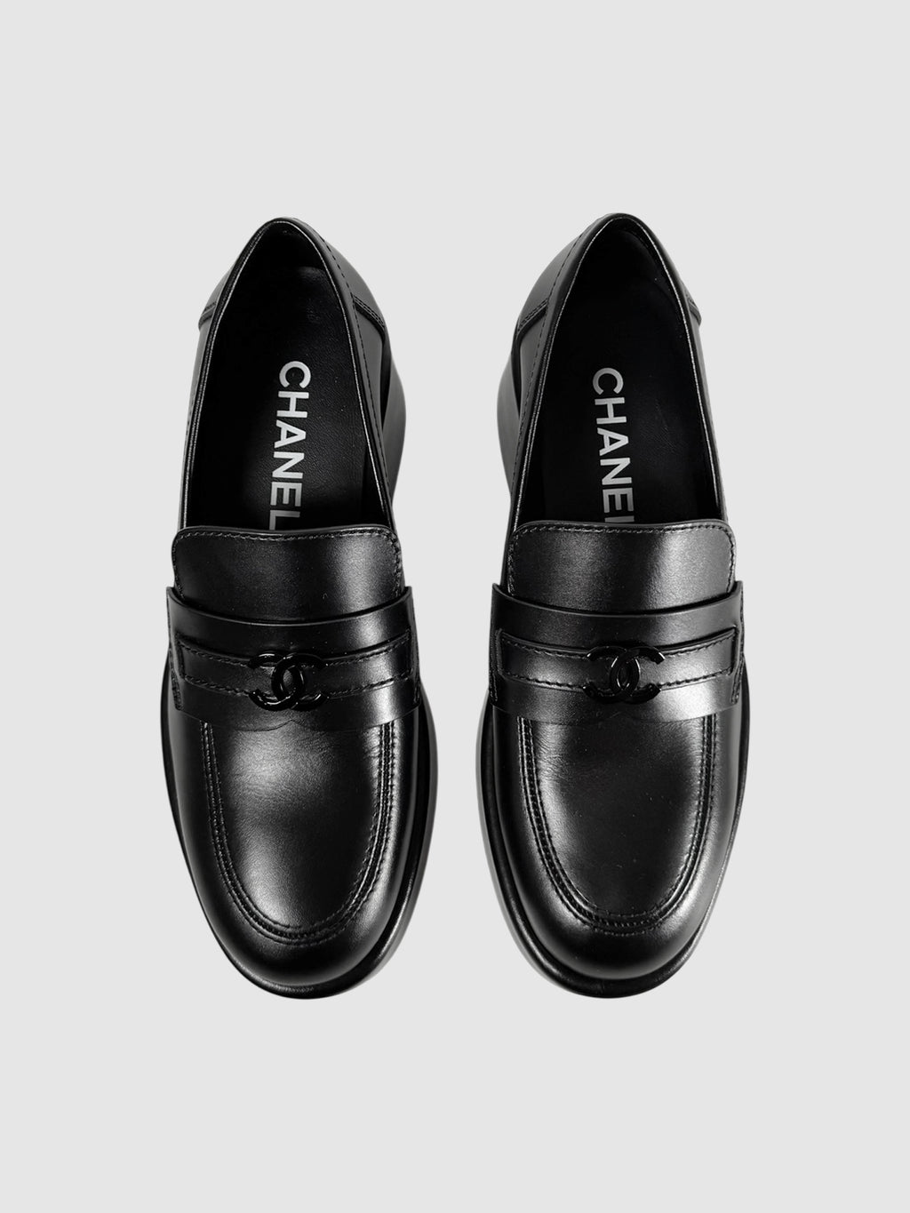 CC Leather Loafers