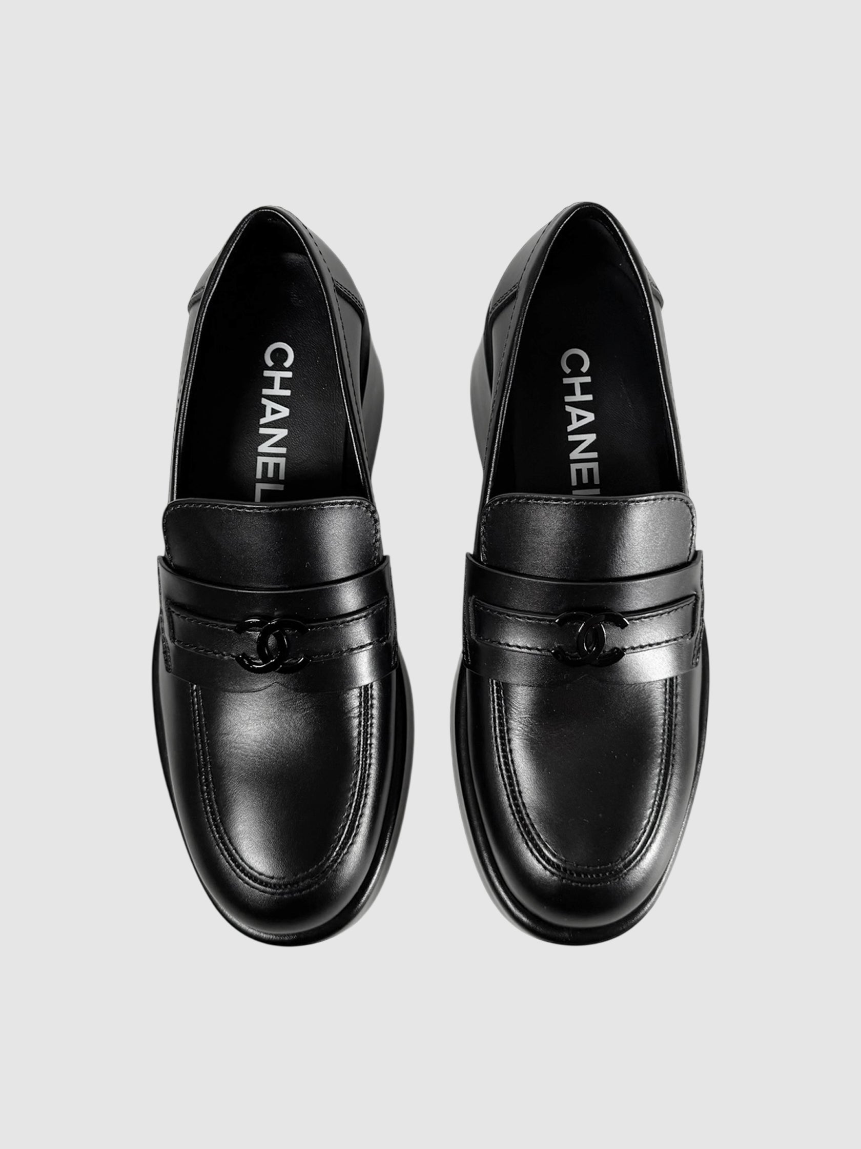 CC Leather Loafers