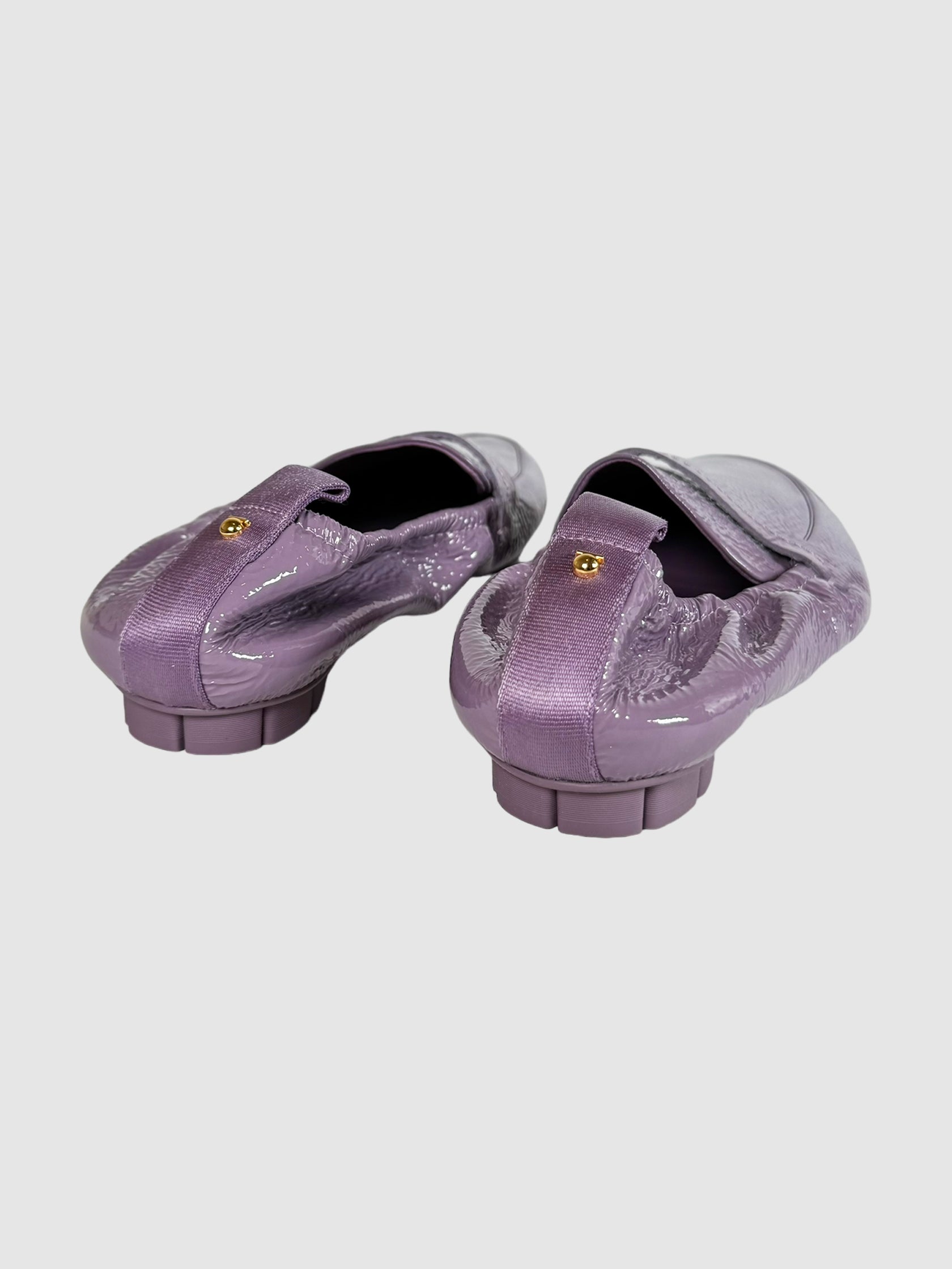 Lipari Patent Leather Loafers - Size 9