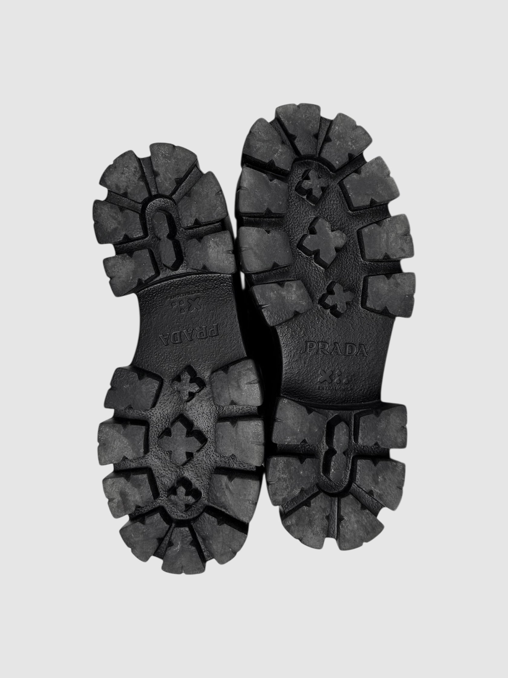 Leather Monolith Loafers