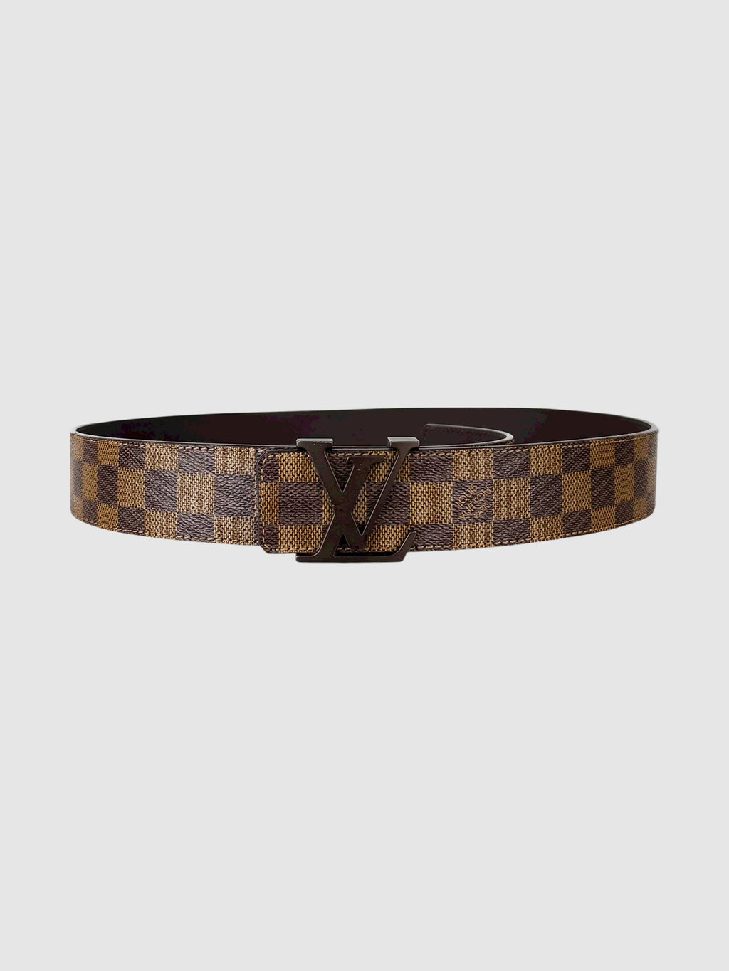 Damier Ebene Belt