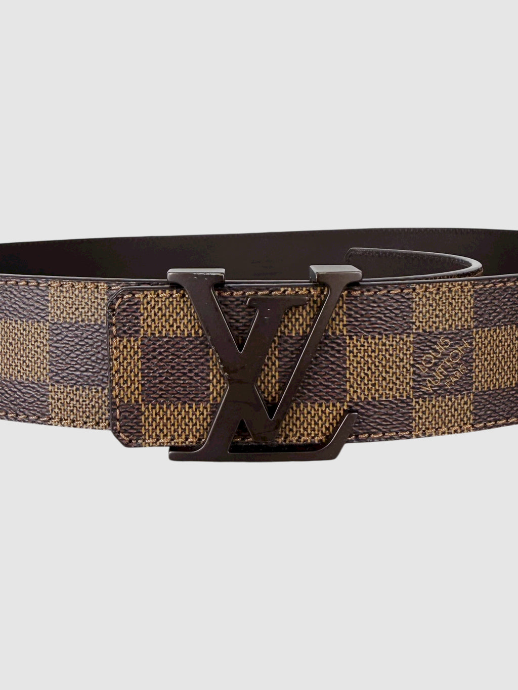 Damier Ebene Belt