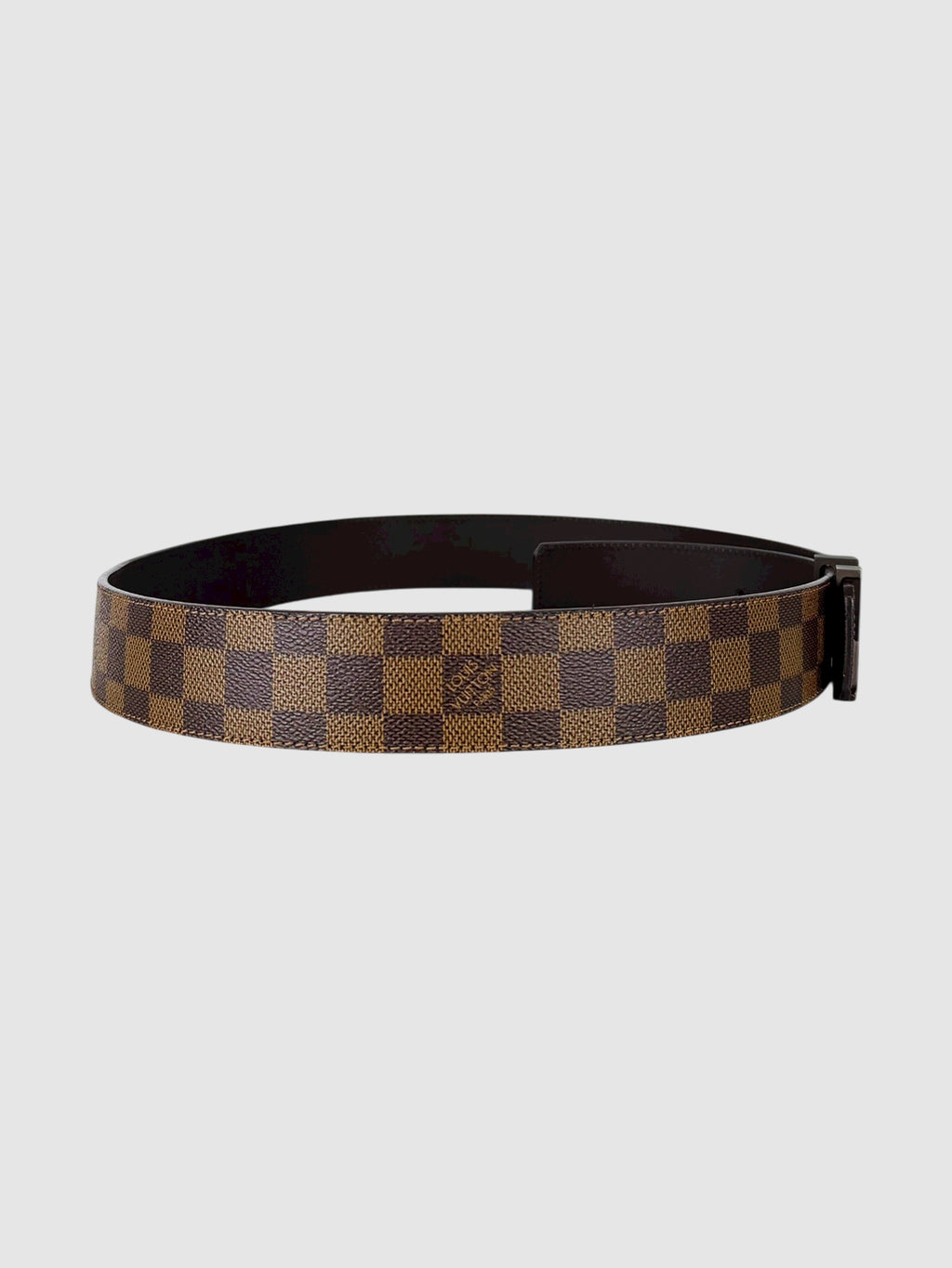 Damier Ebene Belt