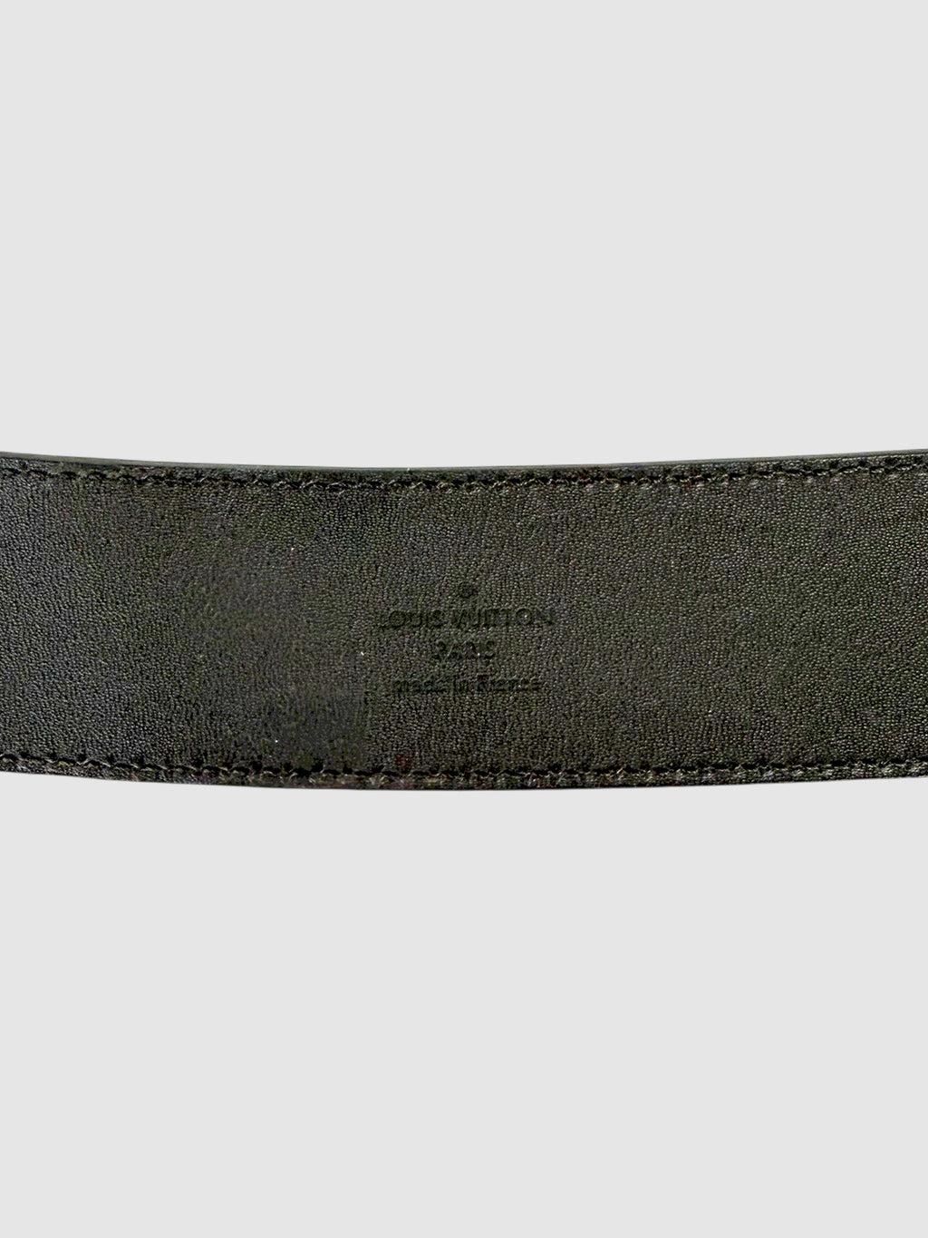 Damier Ebene Belt