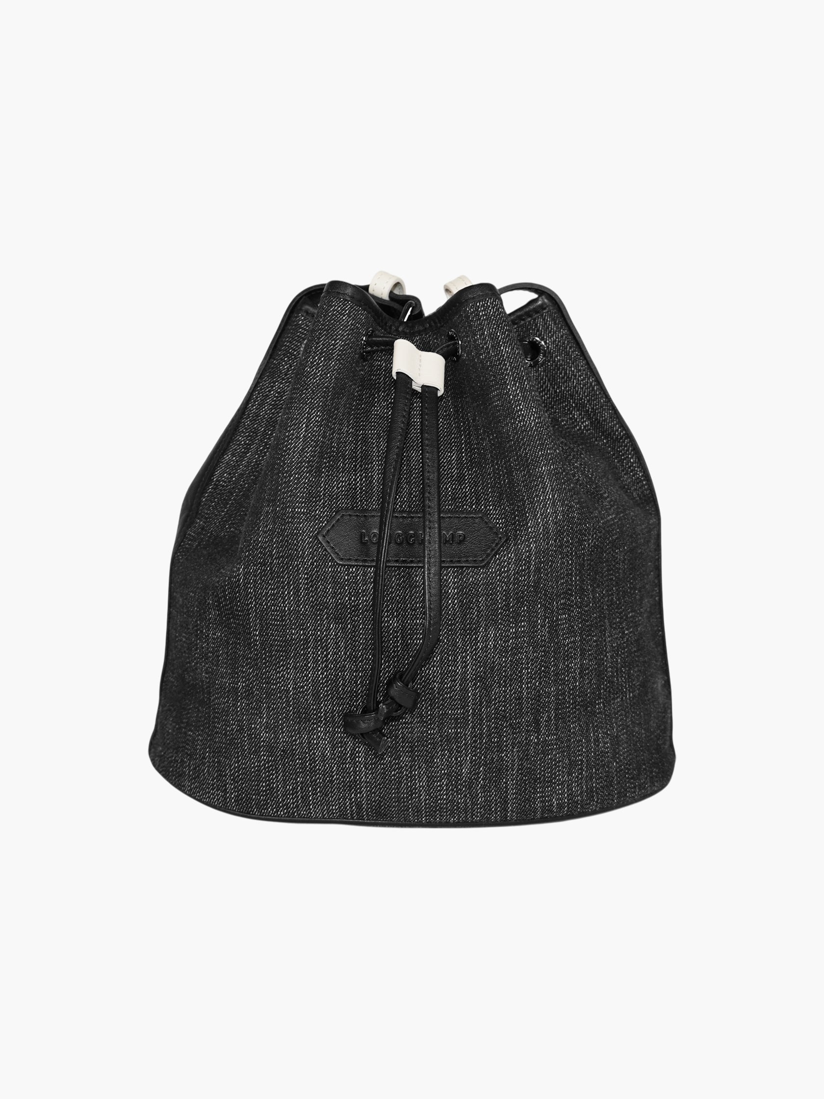 Denim Bucket Bag
