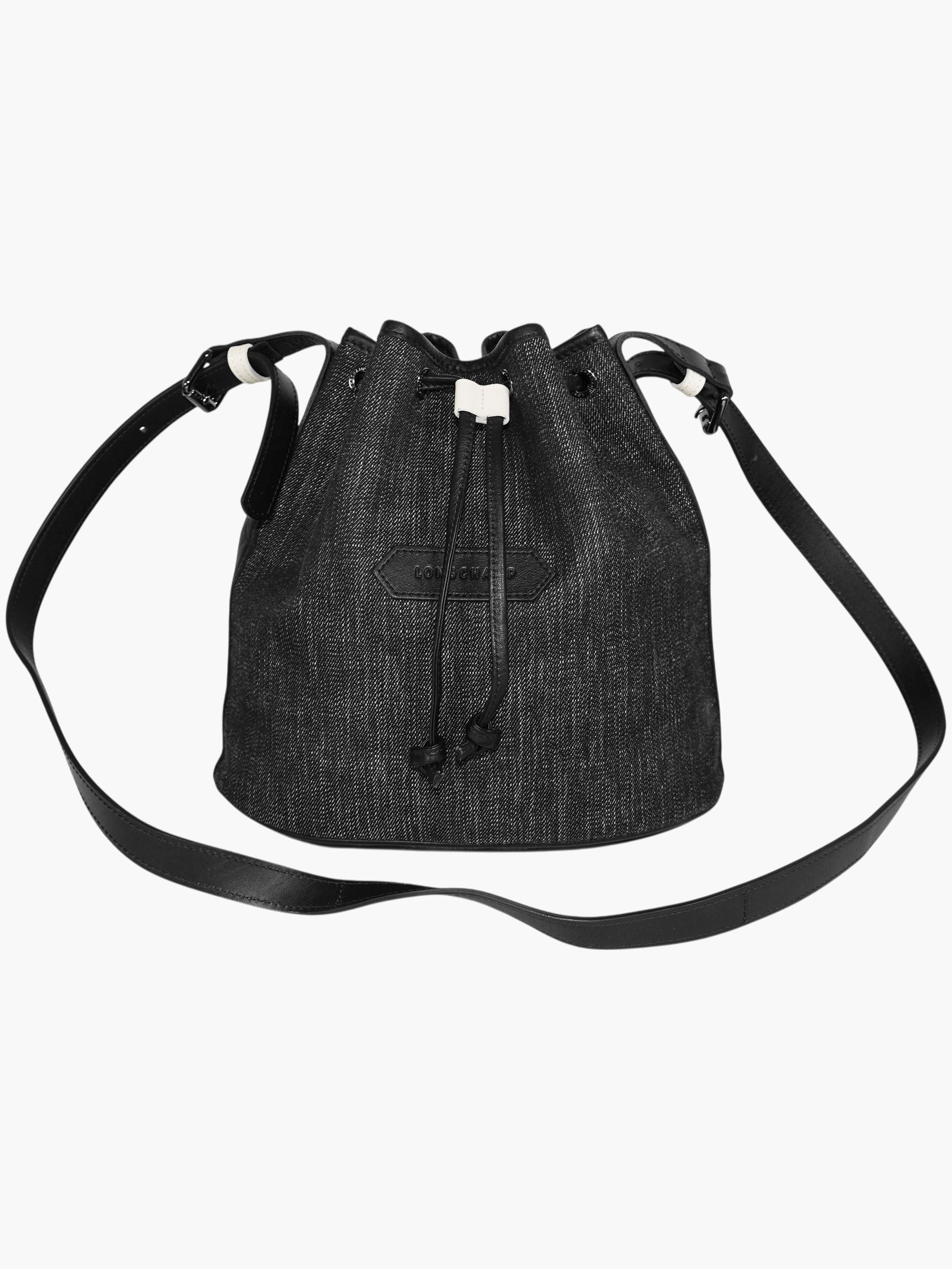 Denim Bucket Bag