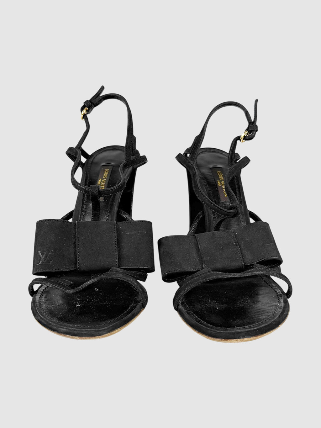 Suede Bow Pumps