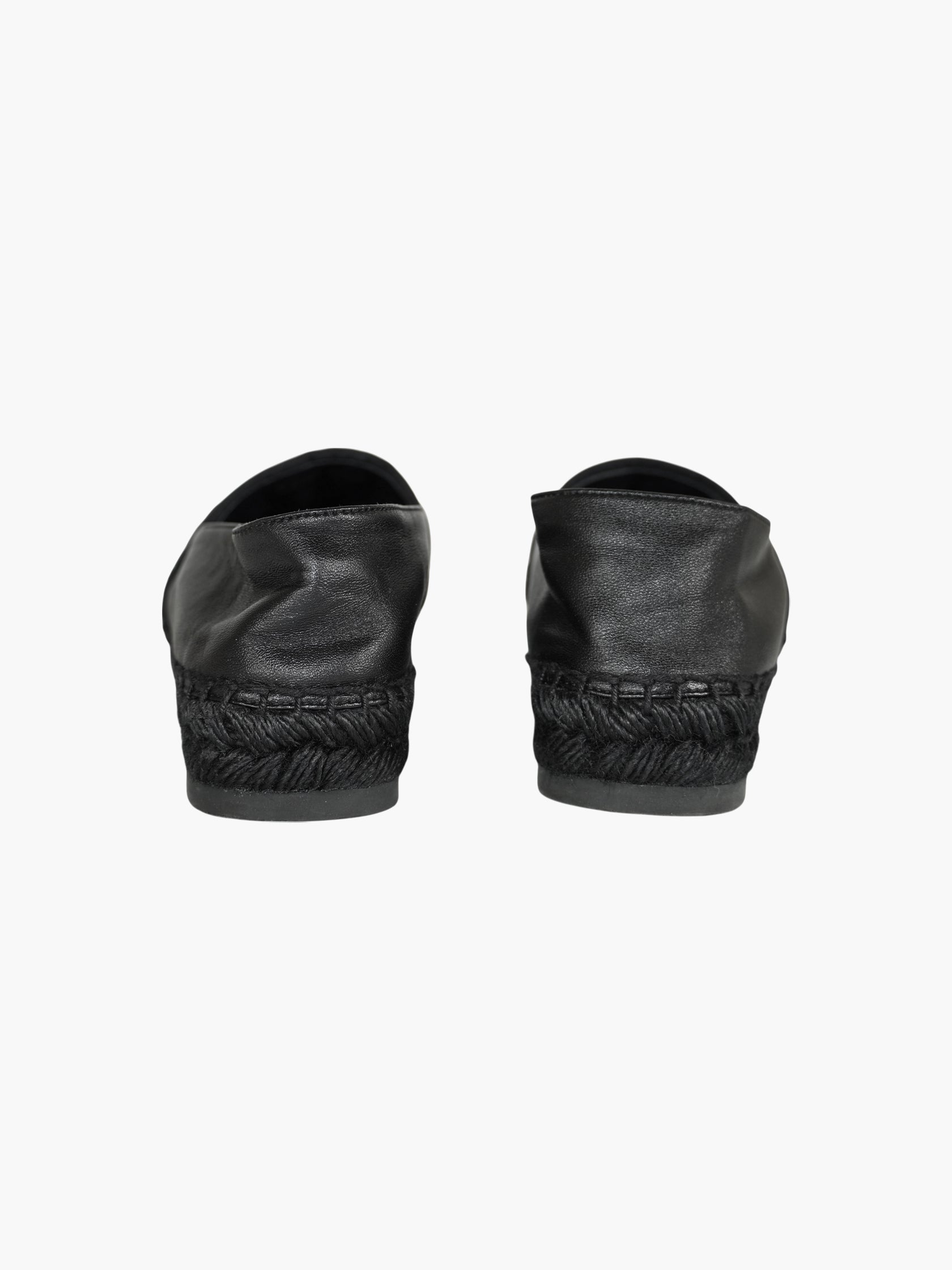 Quilted Leather Espadrilles