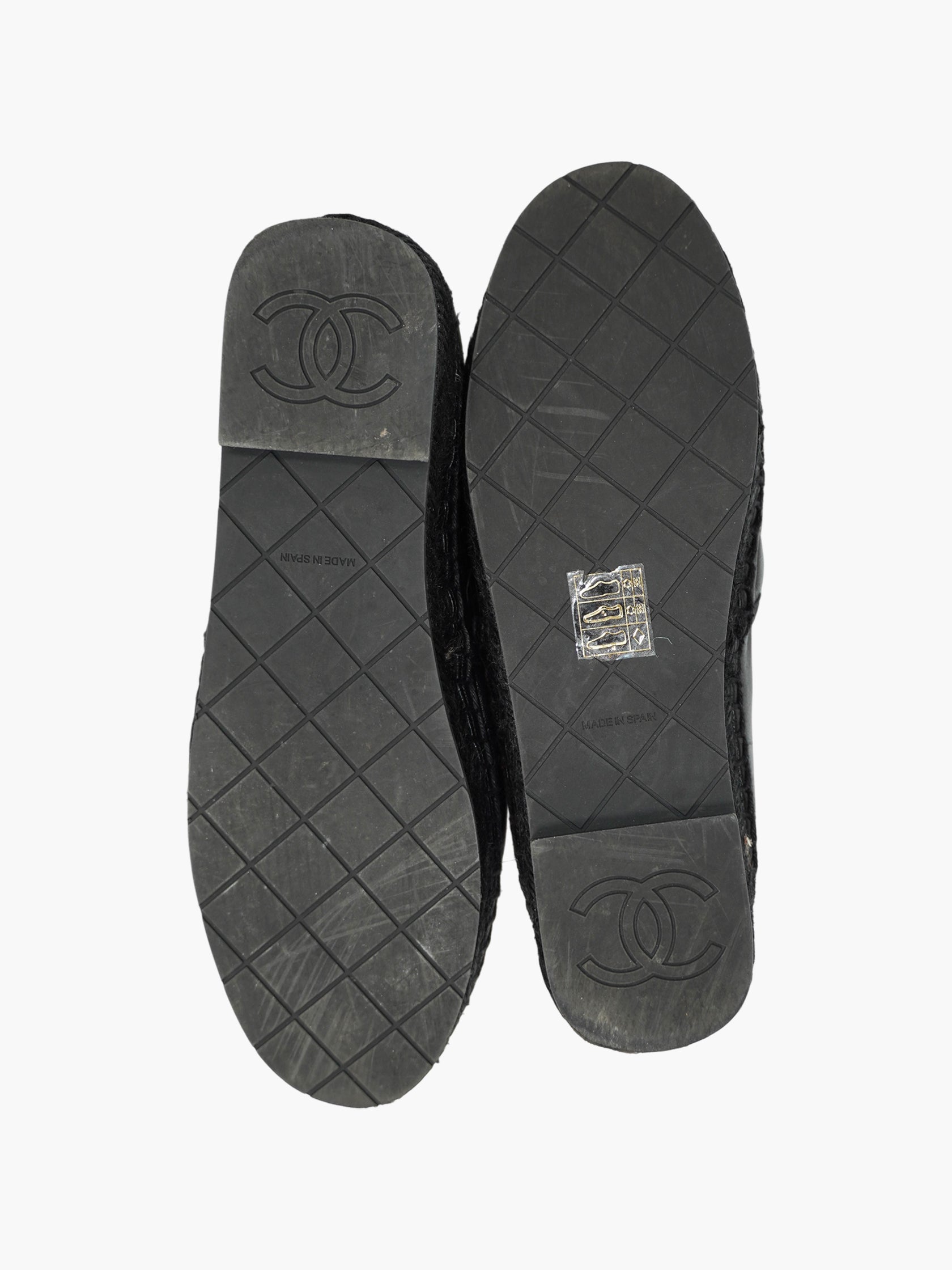 Quilted Leather Espadrilles