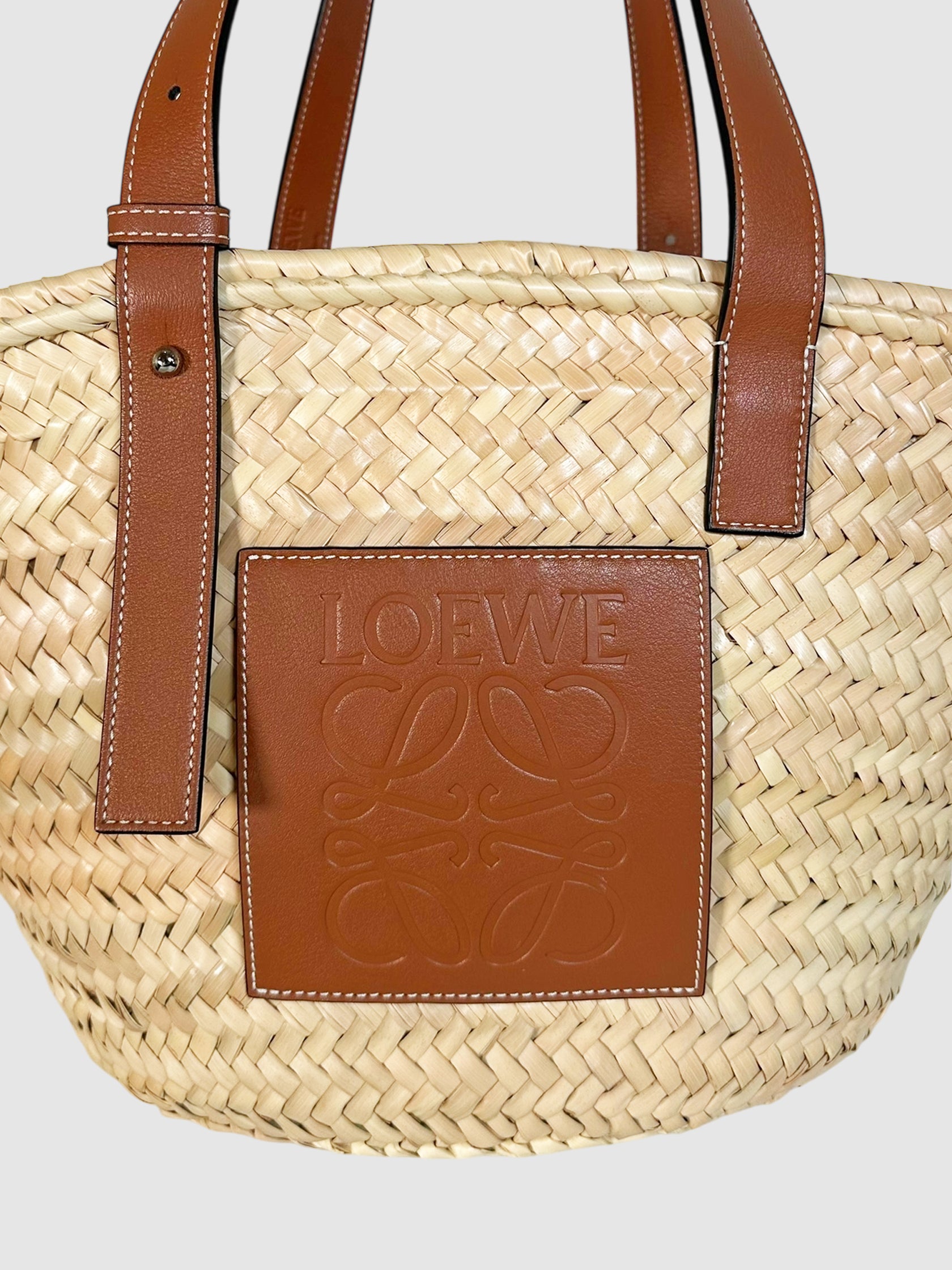 Raffia Basket Bag