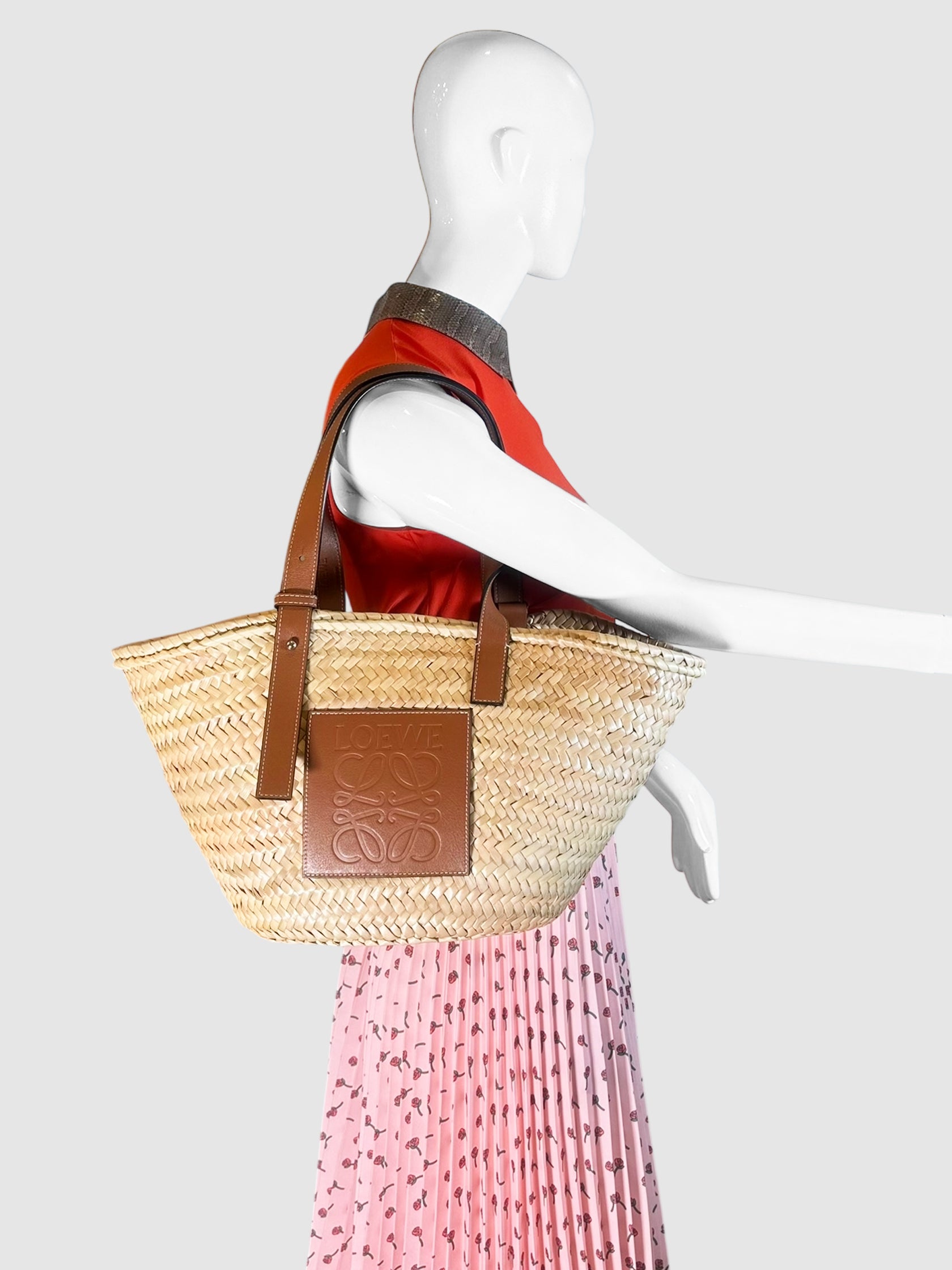 Raffia Basket Bag