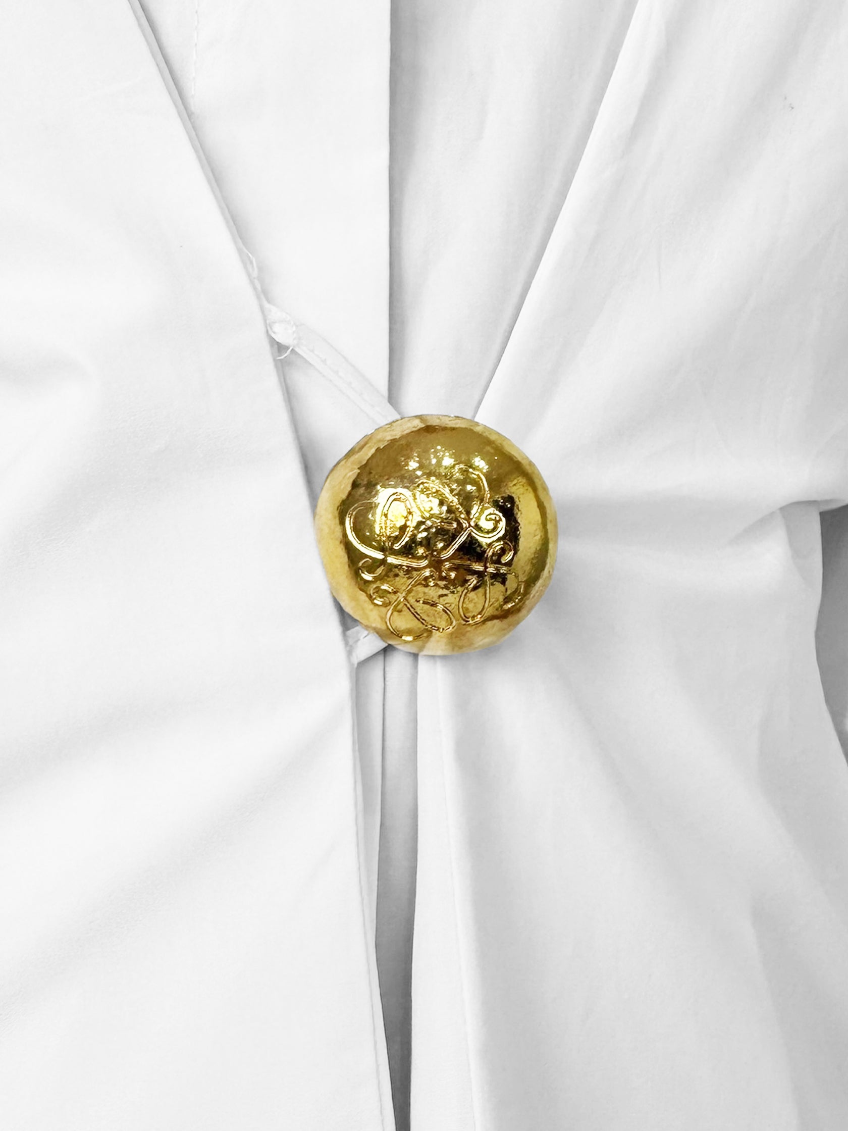 Pebble Gathered Mini Dress - Size L