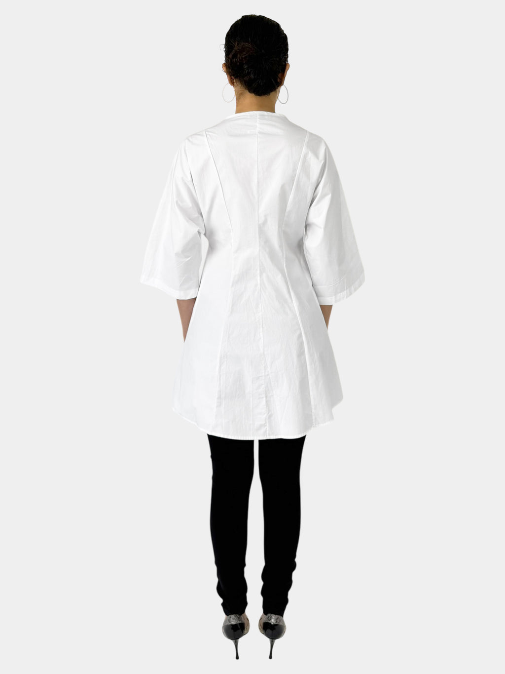 Pebble Gathered Mini Dress - Size L