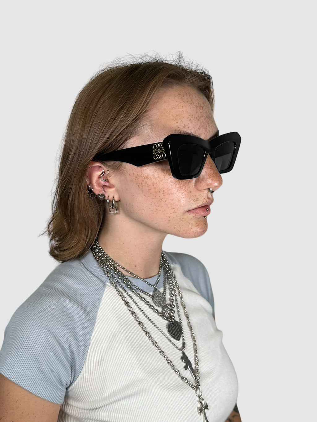 Tinted Cat Eye Sunglasses