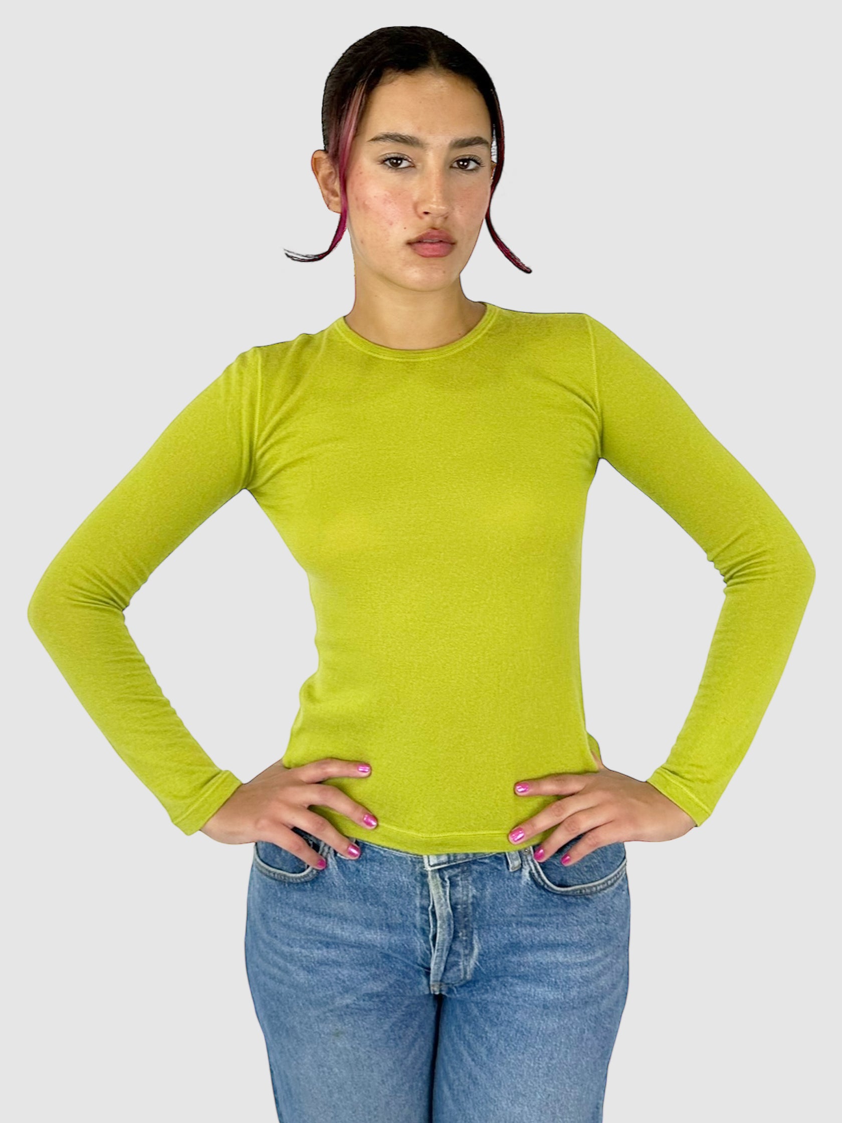 Sheer Cashmere Sweater