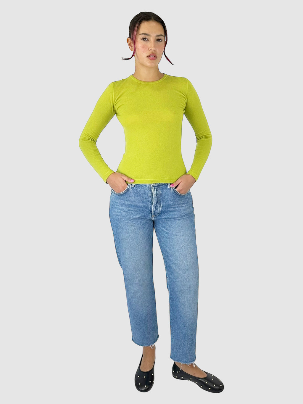 Sheer Cashmere Sweater