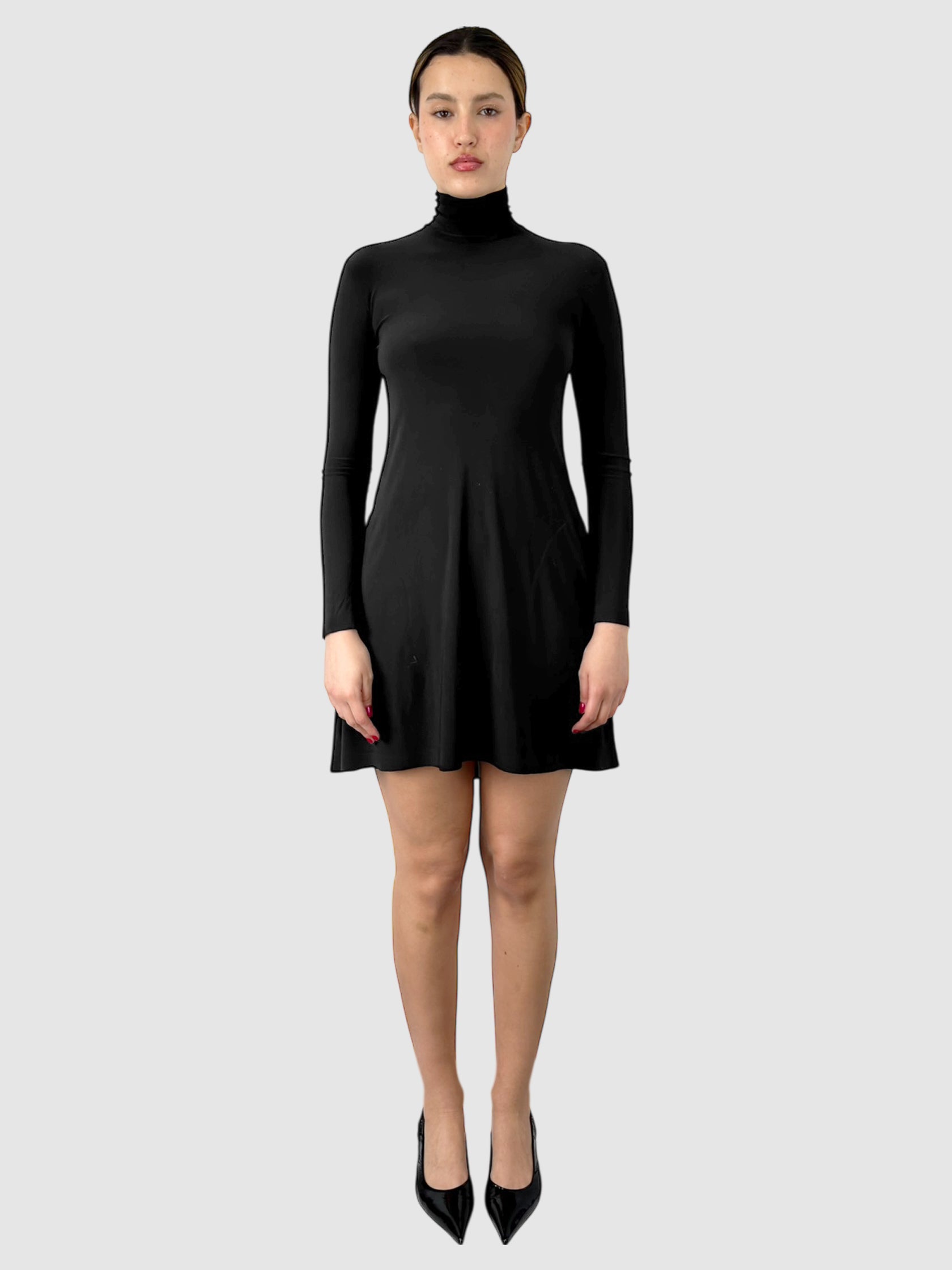 Turtleneck Mini Dress