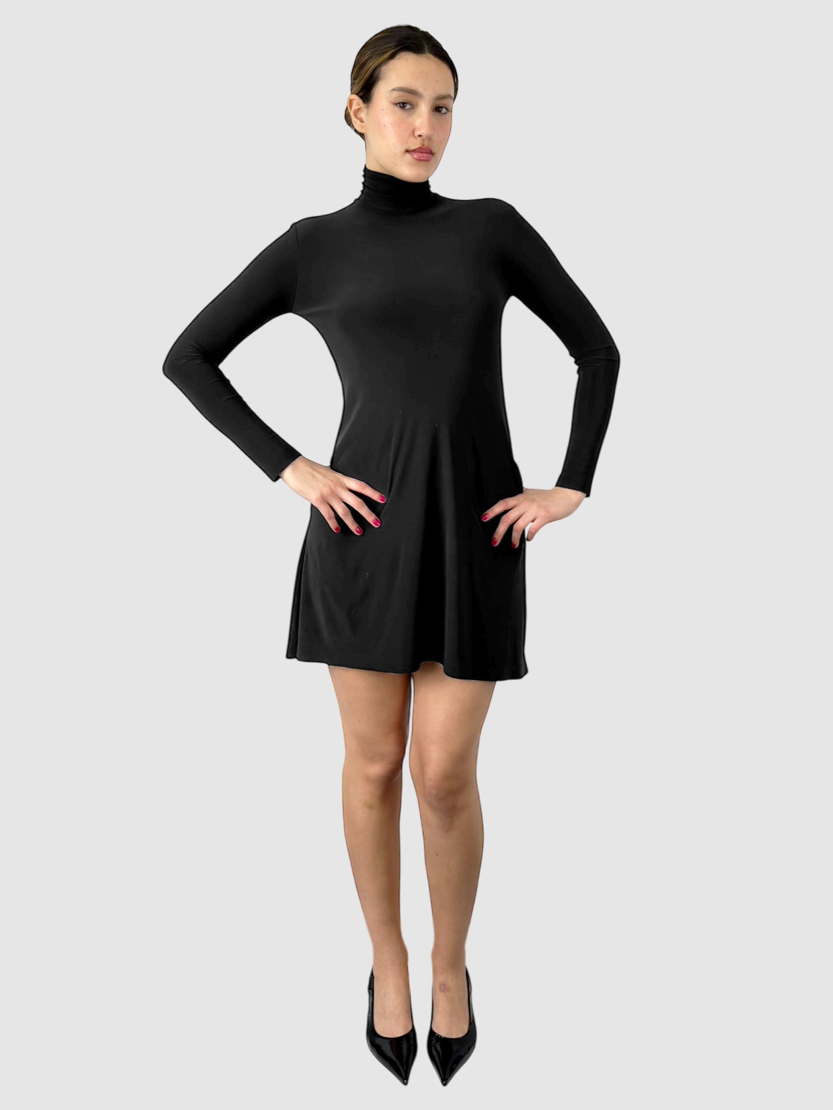 Turtleneck Mini Dress