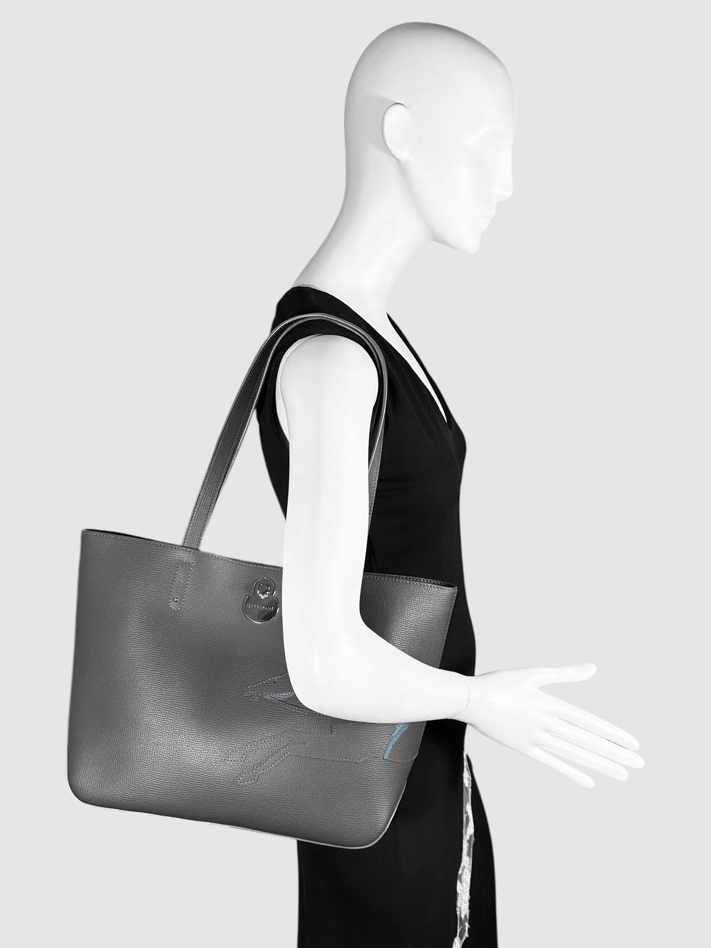 Leather Shop It Tote Bag