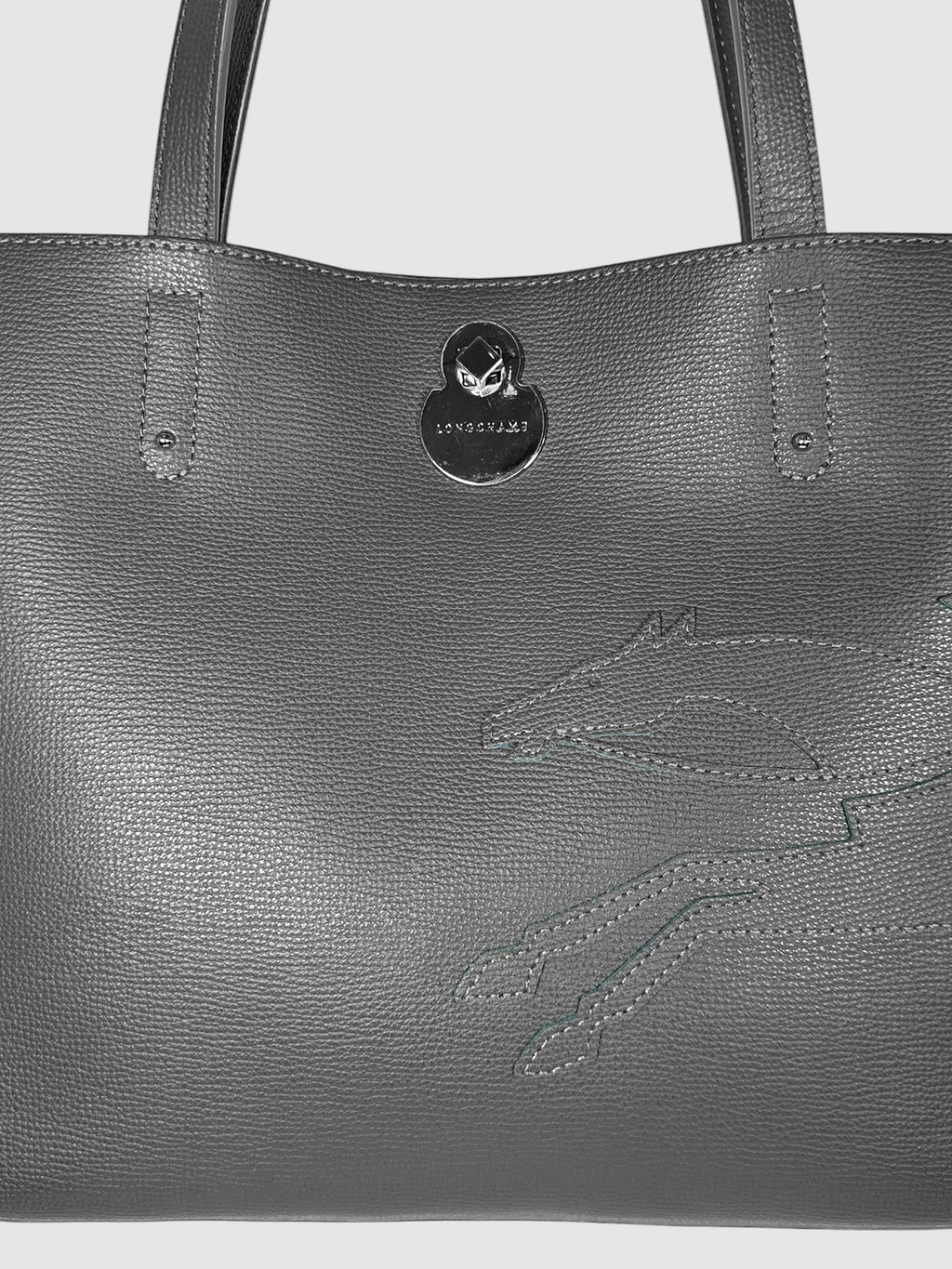 Leather Shop It Tote Bag