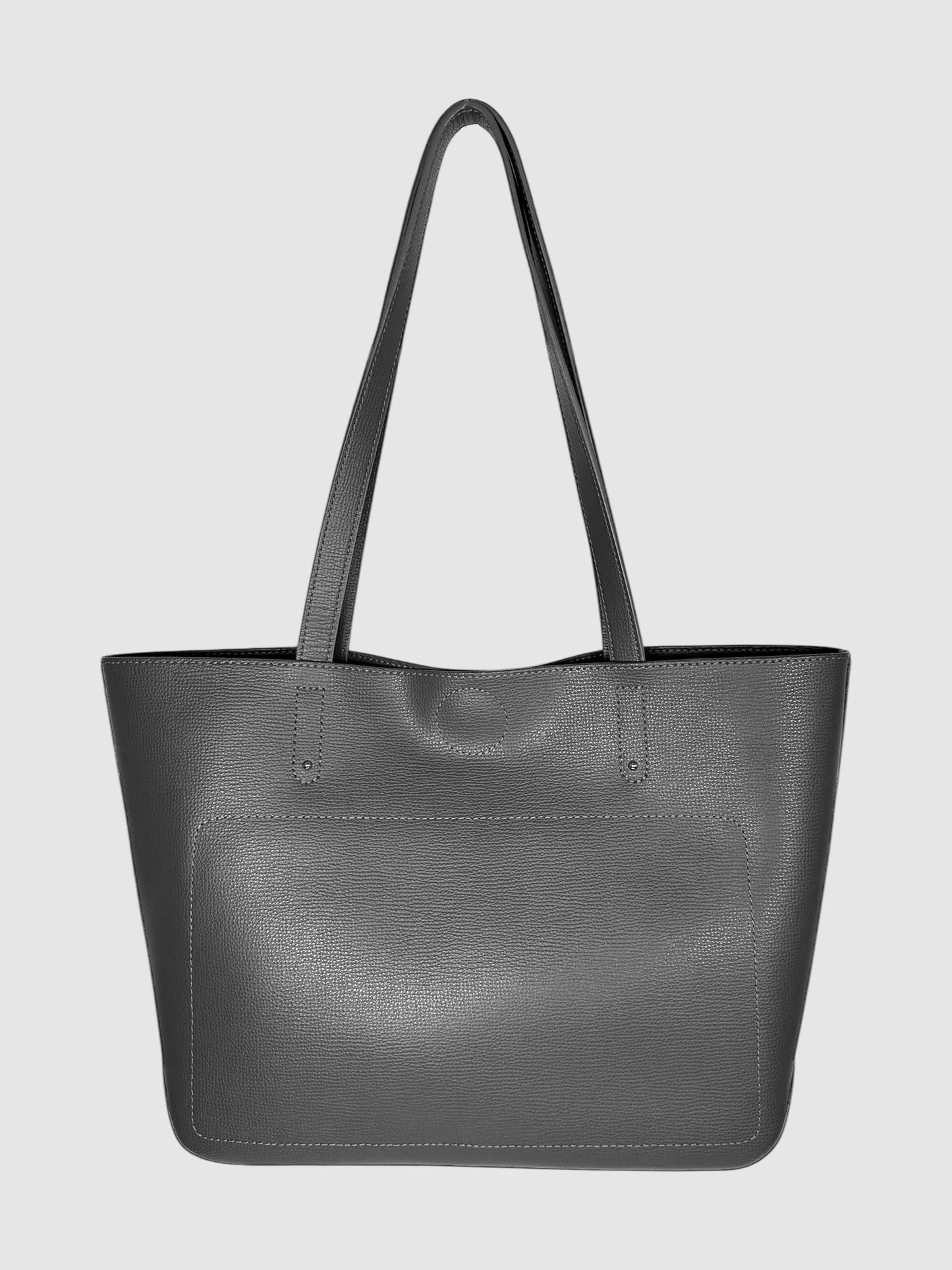 Leather Shop It Tote Bag