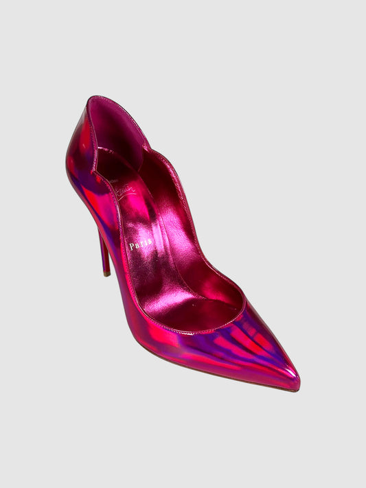 Holographic Hot Chick Pumps - Size 38.5