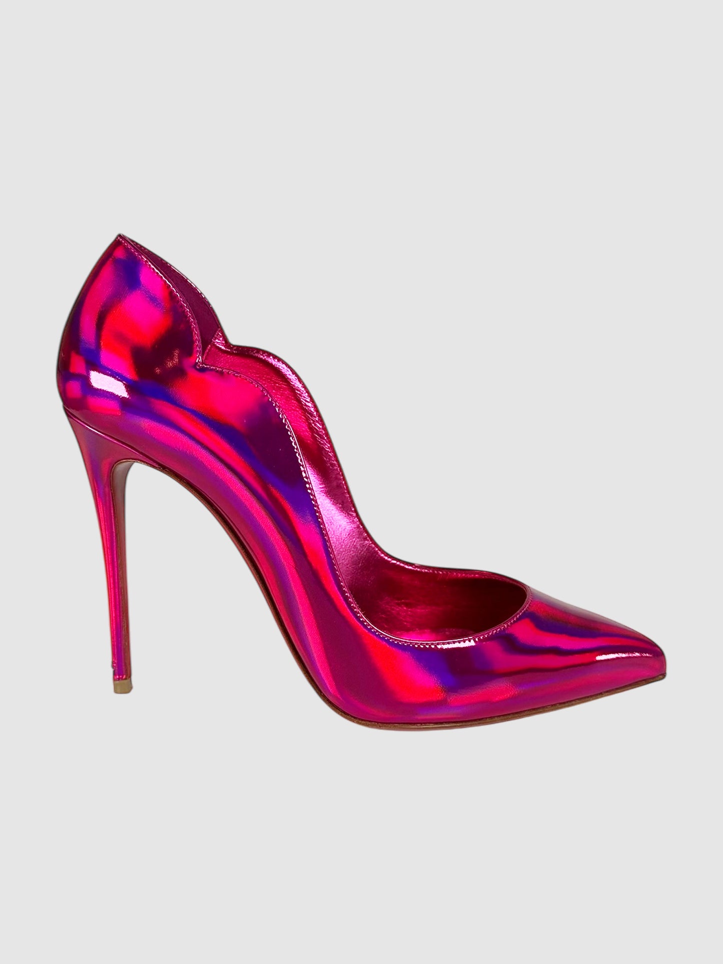 Holographic Hot Chick Pumps - Size 38.5