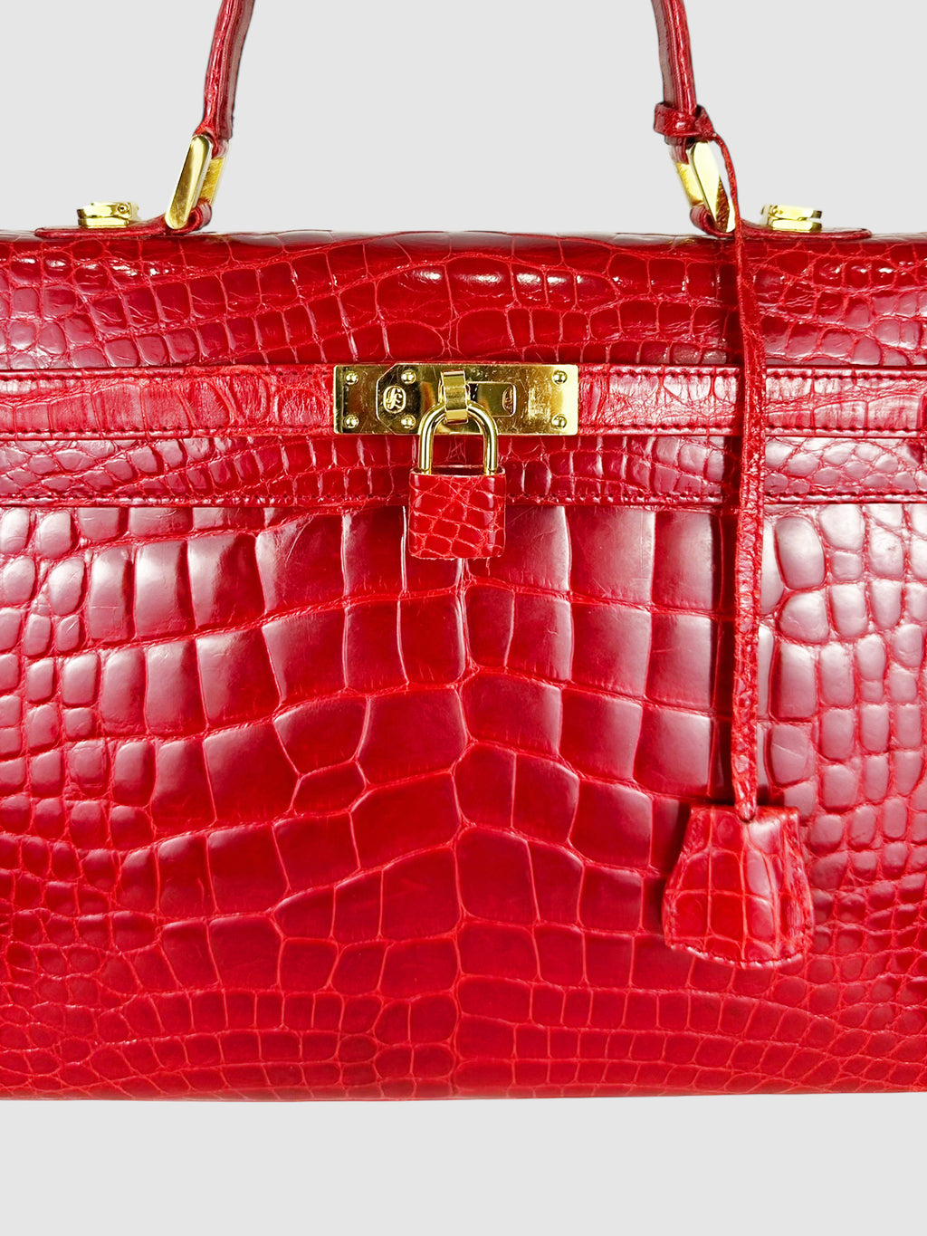 Crocodile Handle Bag